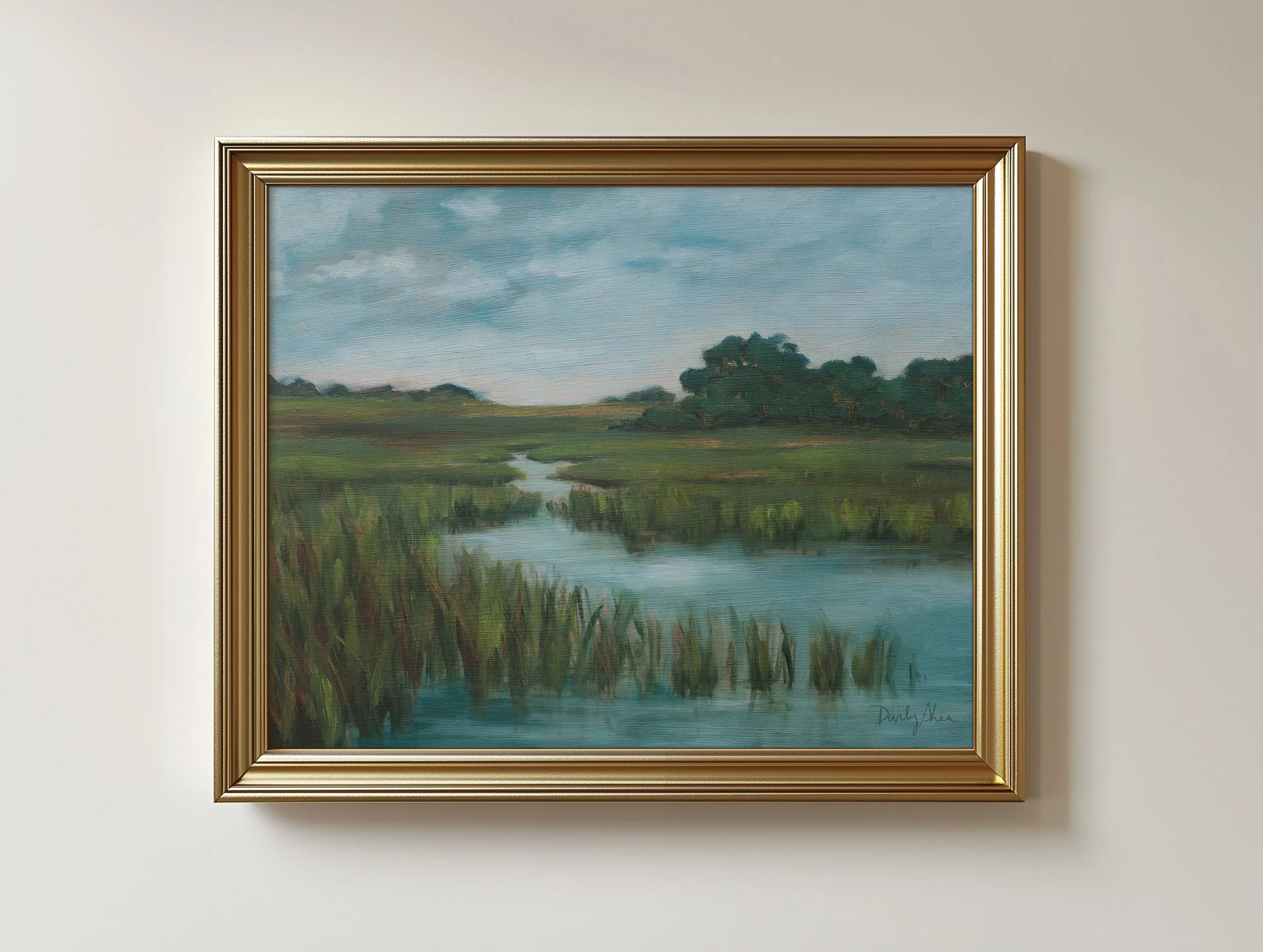 Celeadon Waters Fine Art Print