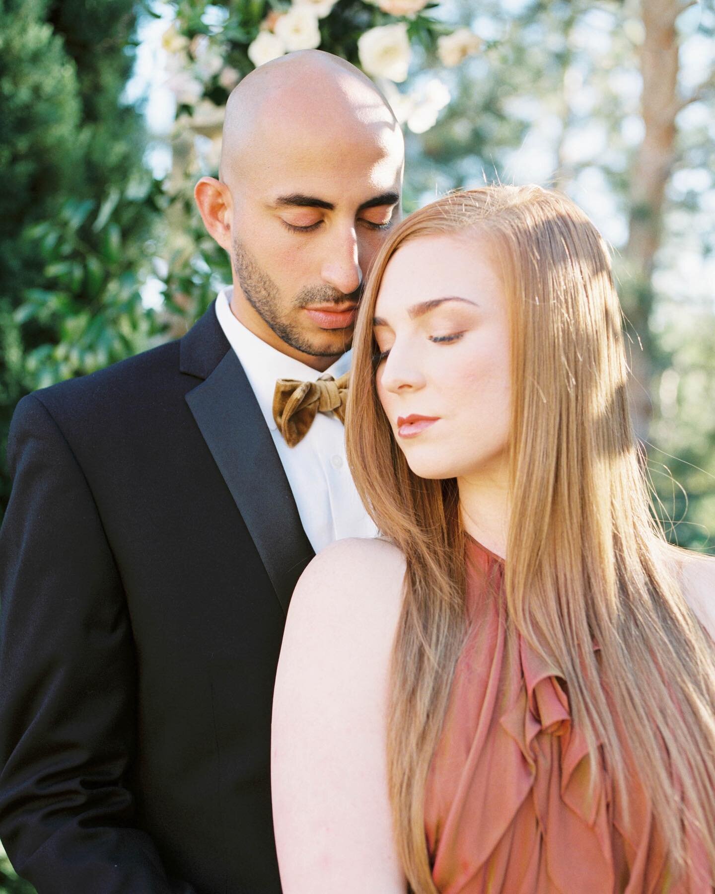 Bold As Love .|. Though A White Gown Remains Unsurpassed&mdash;It&rsquo;s Thrilling To Capture A Gown Of A Different Hue Every Once In A While. The Beauty About This @carolhannahbridal Phoenix Gown Was The Changing Colors In The Sunlight. Fitting For