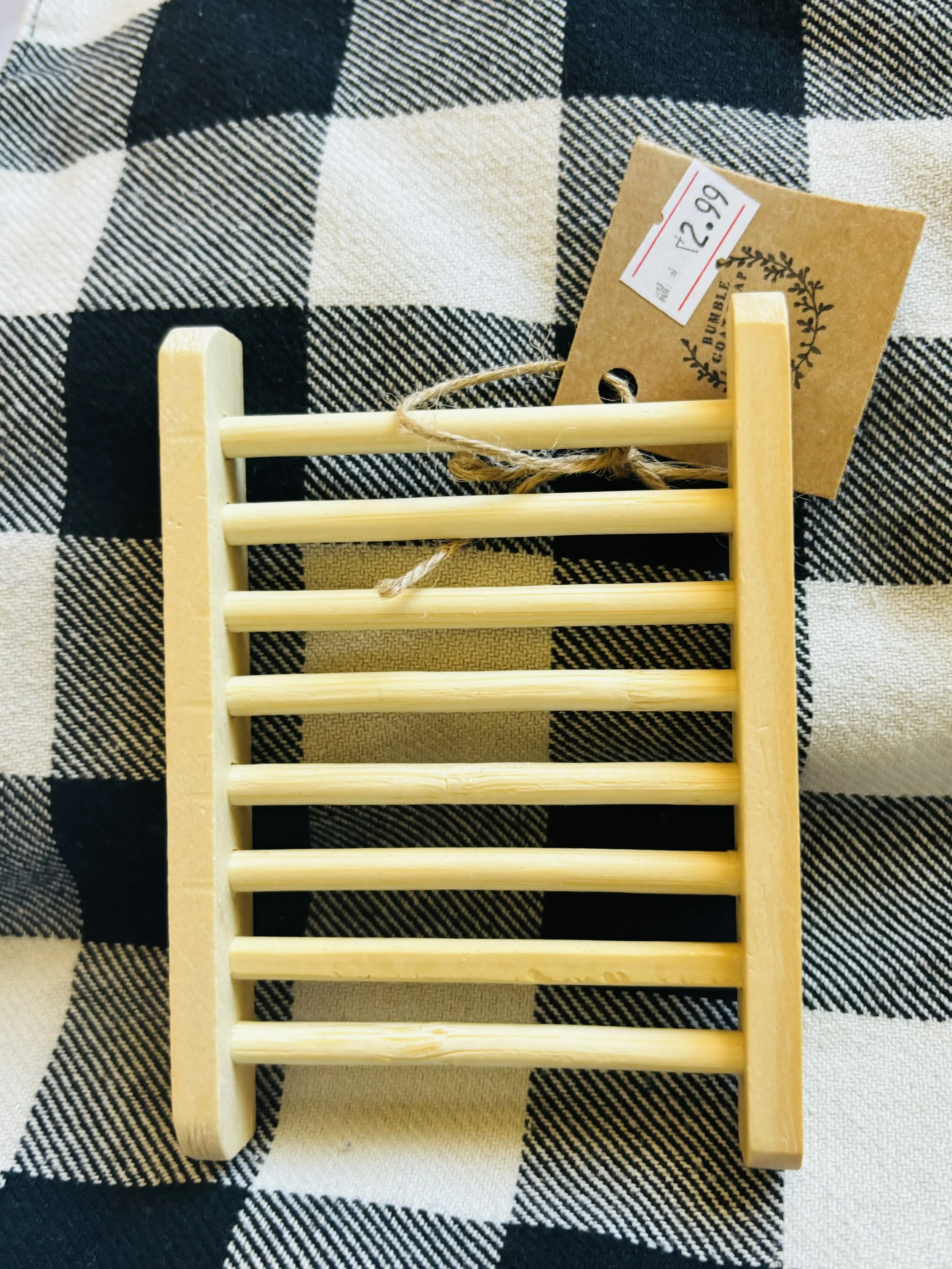 wood soap dish saver