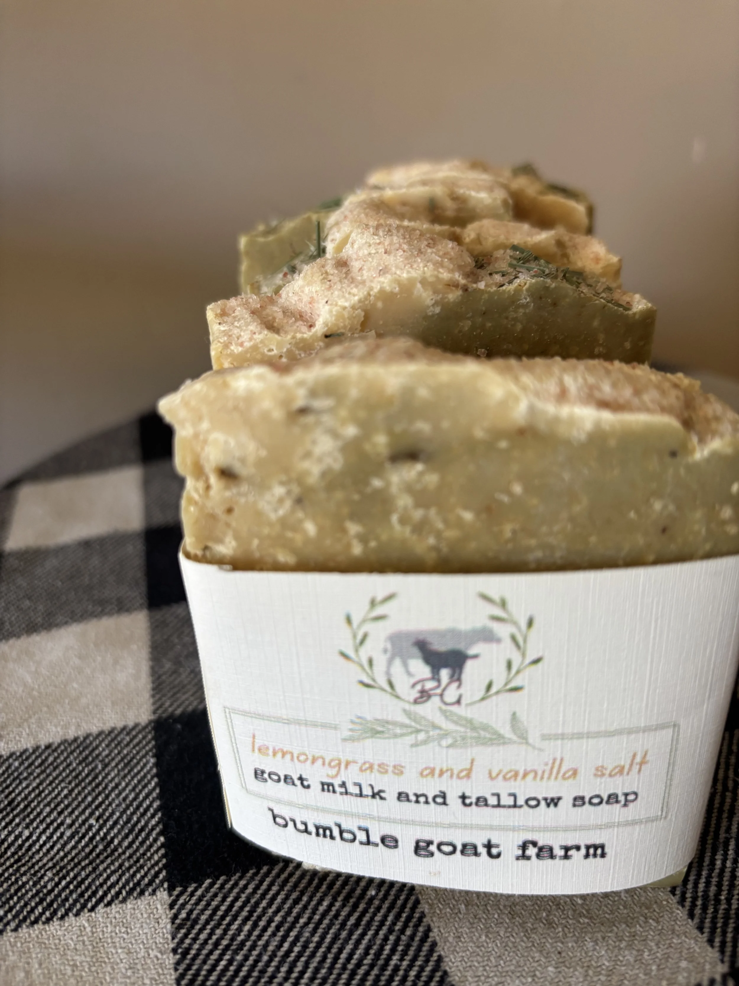 vanilla salt and lemongrass