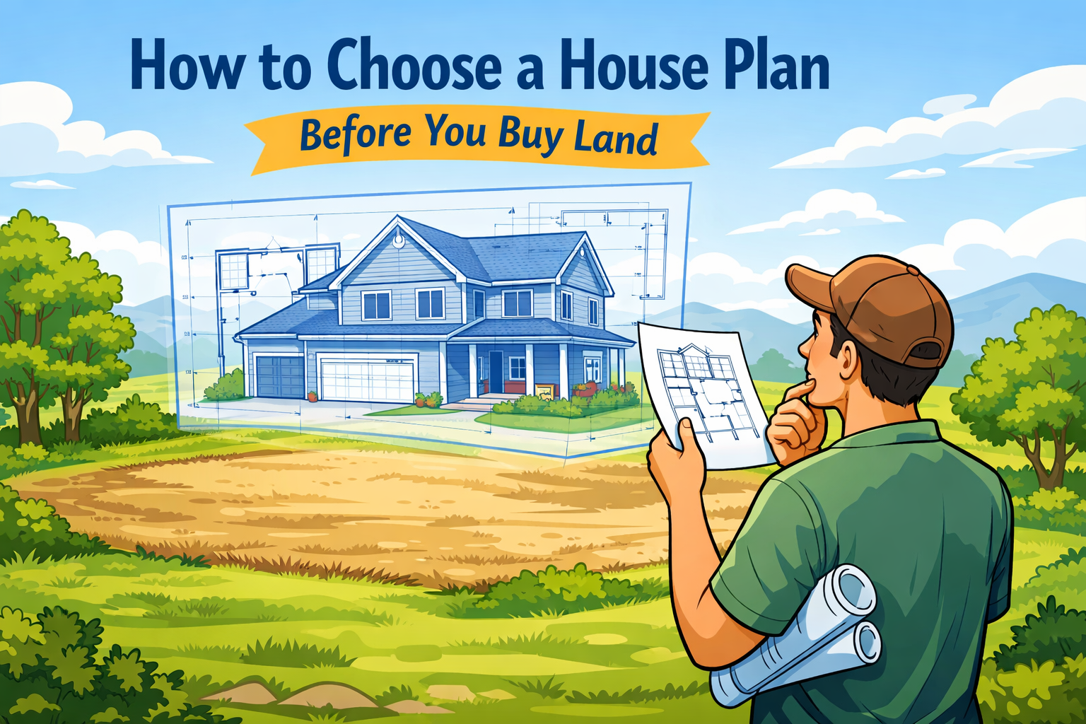 How to Choose a House Plan Before You Buy Land