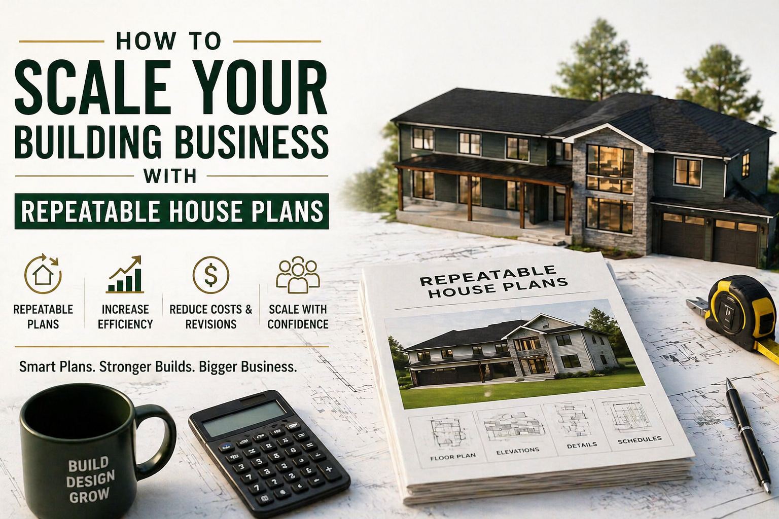 How to Scale Your Building Business with Repeatable House Plans