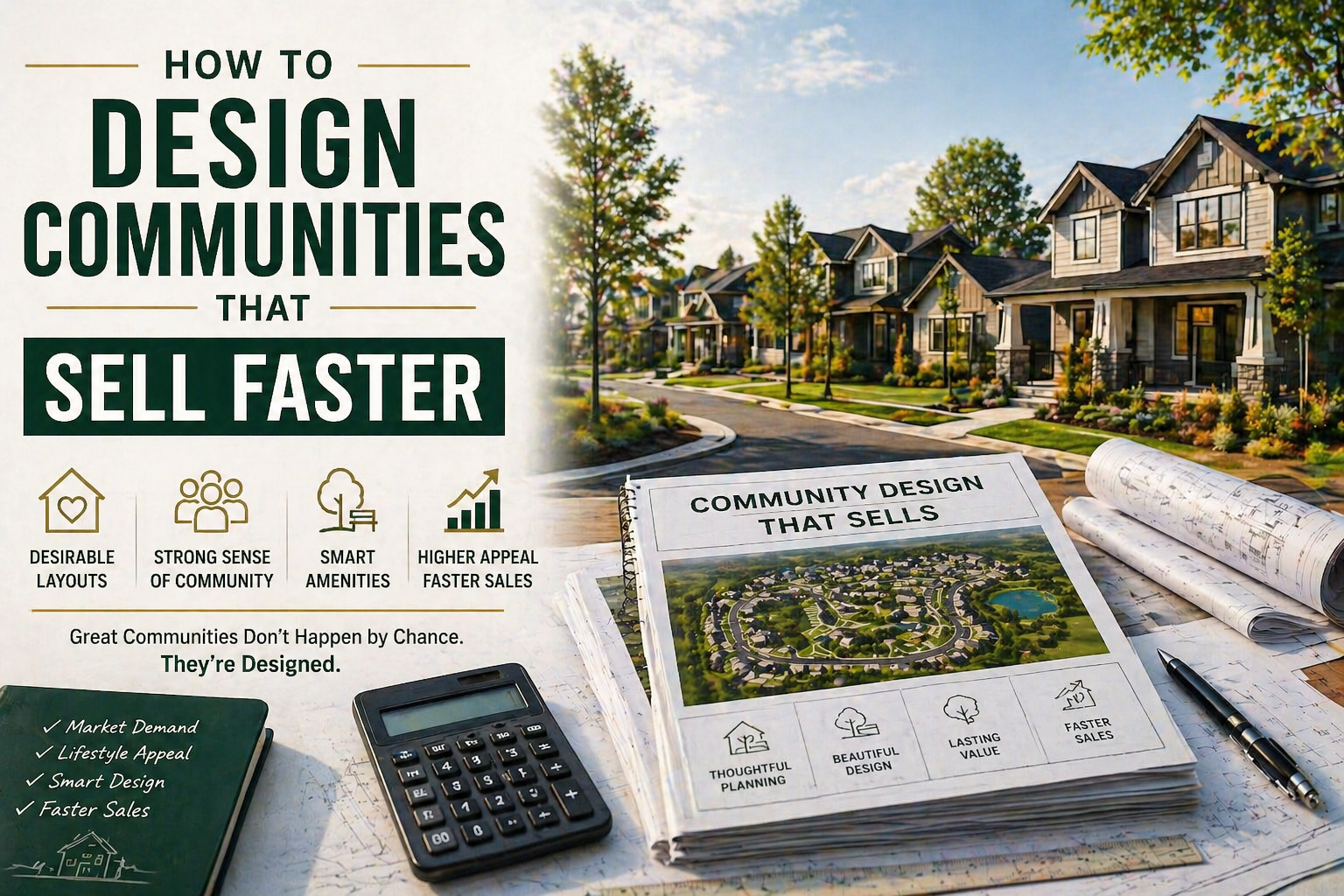 How to Design Communities That Sell Faster