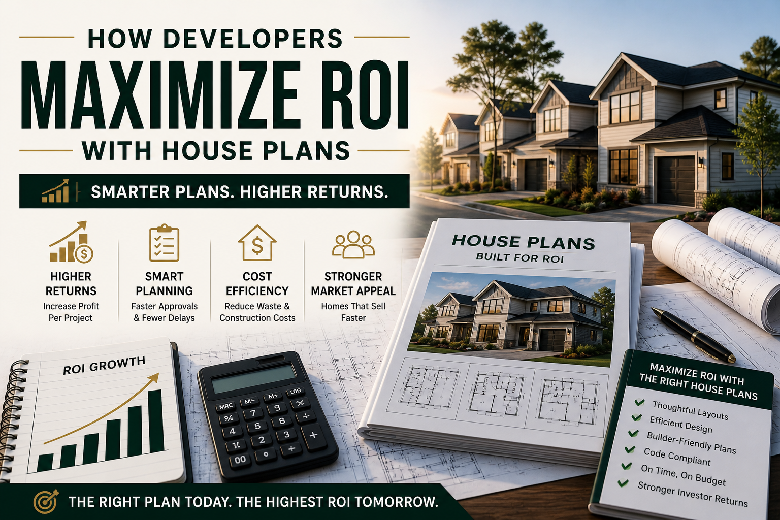 How Developers Maximize ROI with House Plans