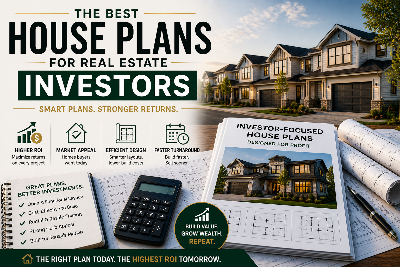 Best House Plans for Real Estate Investors