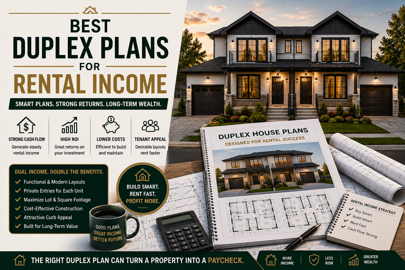 Best Duplex Plans for Rental Income