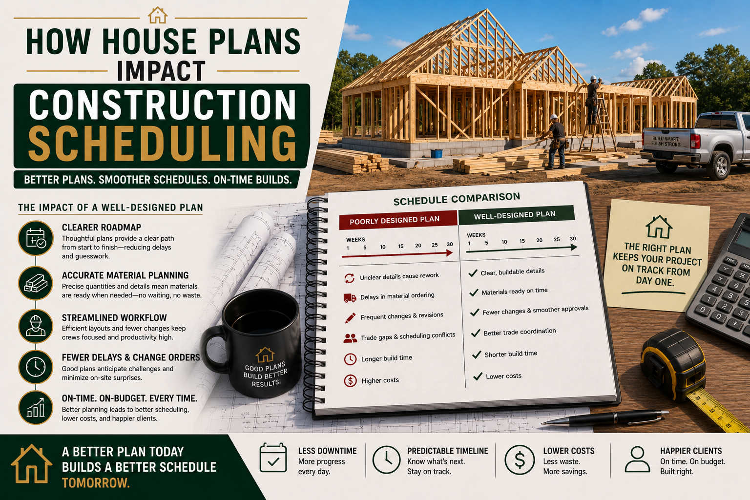 How House Plans Impact Construction Scheduling
