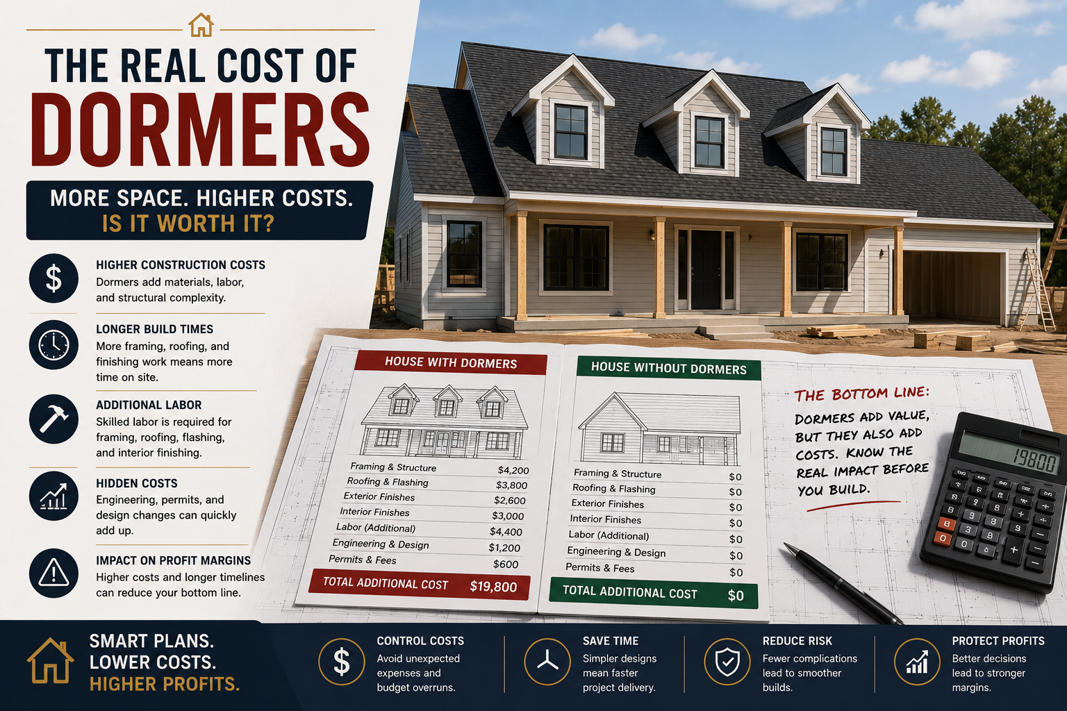 The Real Cost of Dormers
