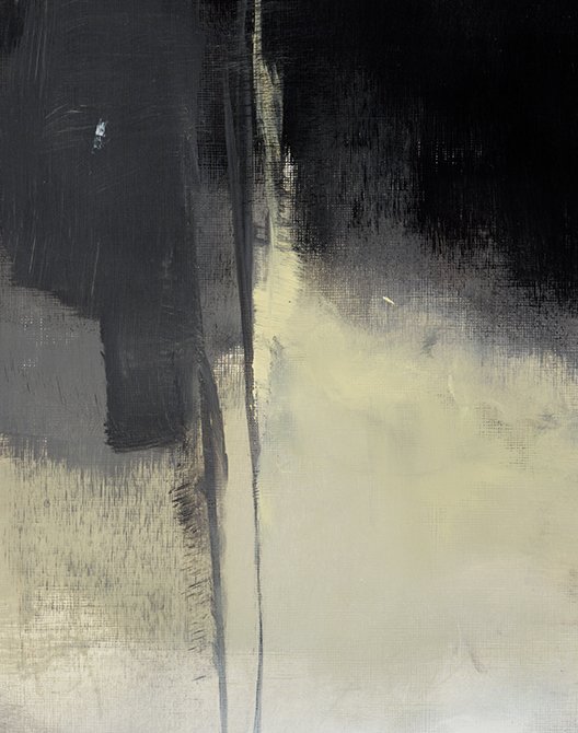 "In Their Absence" original painting on paper by artist Jennifer Janesko