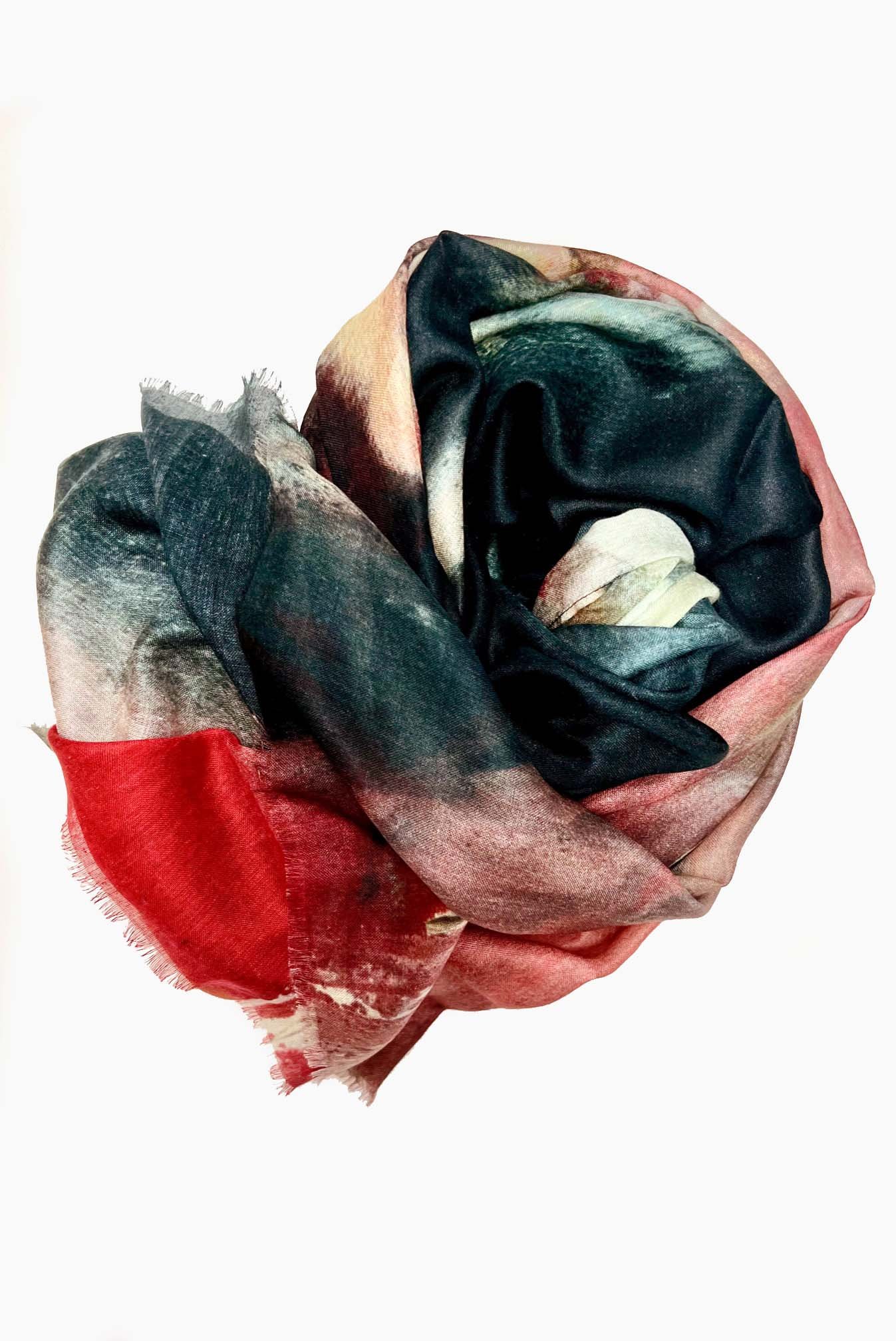 "Trancending Life" Art Scarf by artist Jennifer Janesko