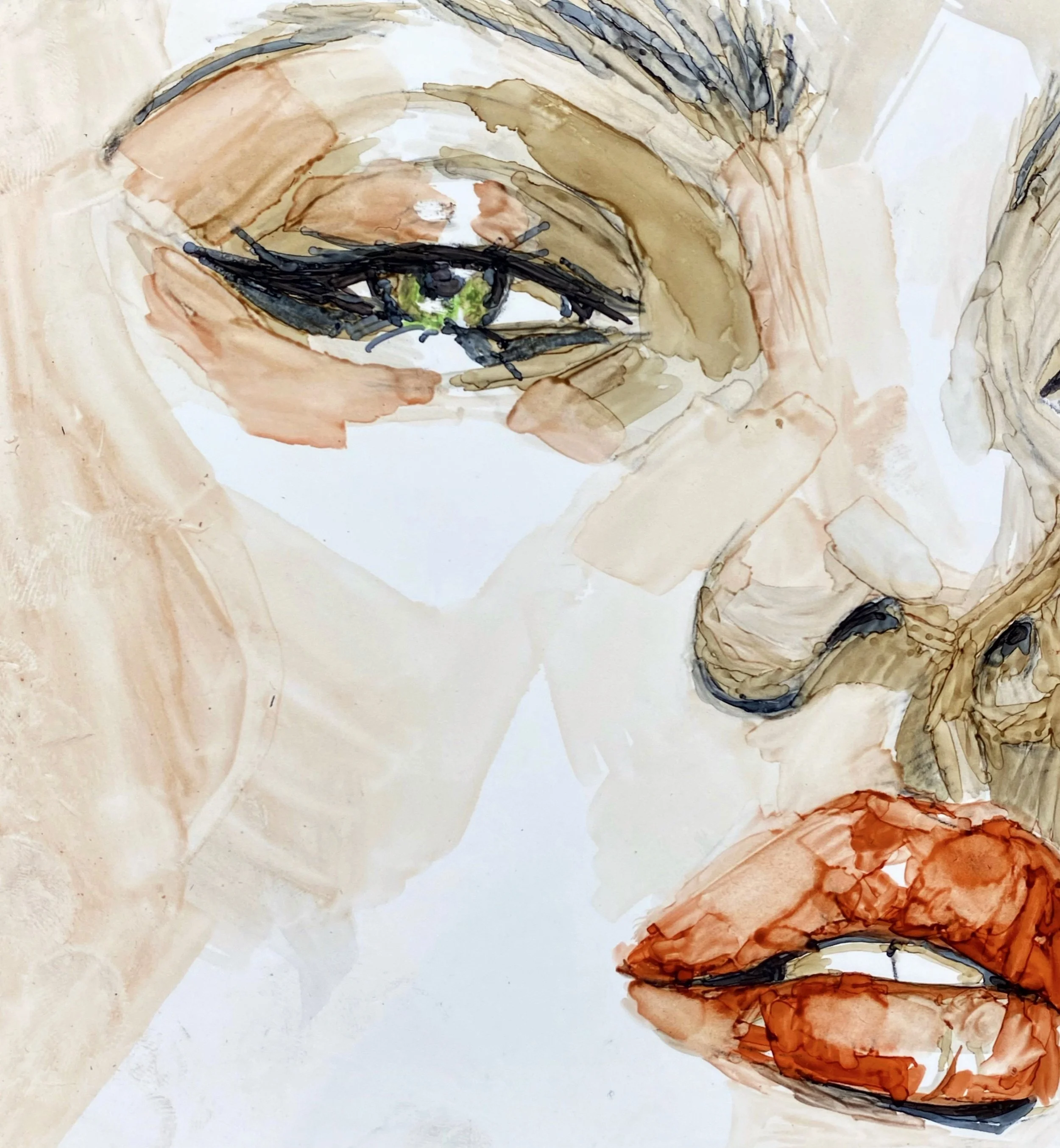 “Now You Know” is an original creation, pencil on vellum paper.