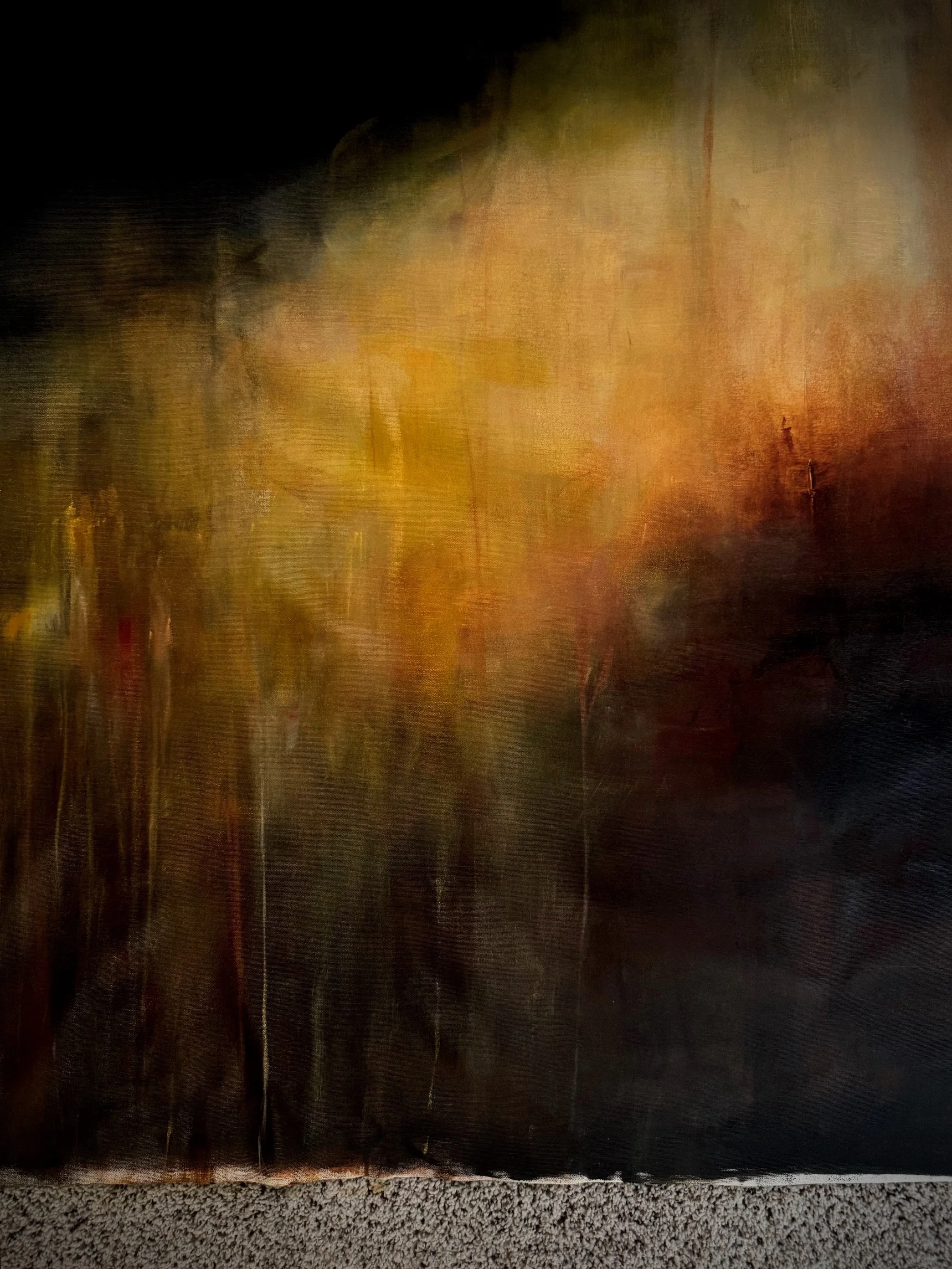Quantum is an acrylic painting by artist Jennifer Janesko