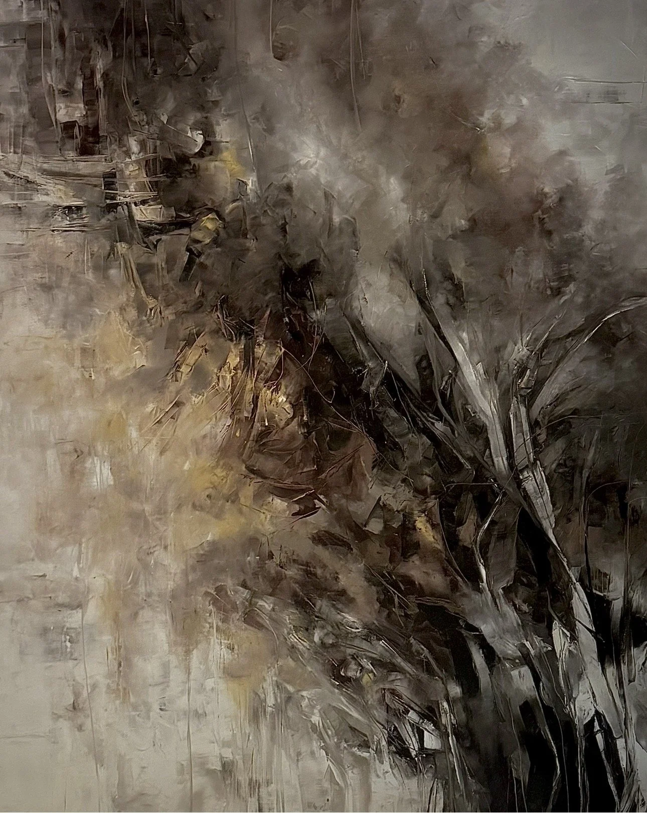 "Grounded" an original oil painting by KC artist Jennifer Janesko.