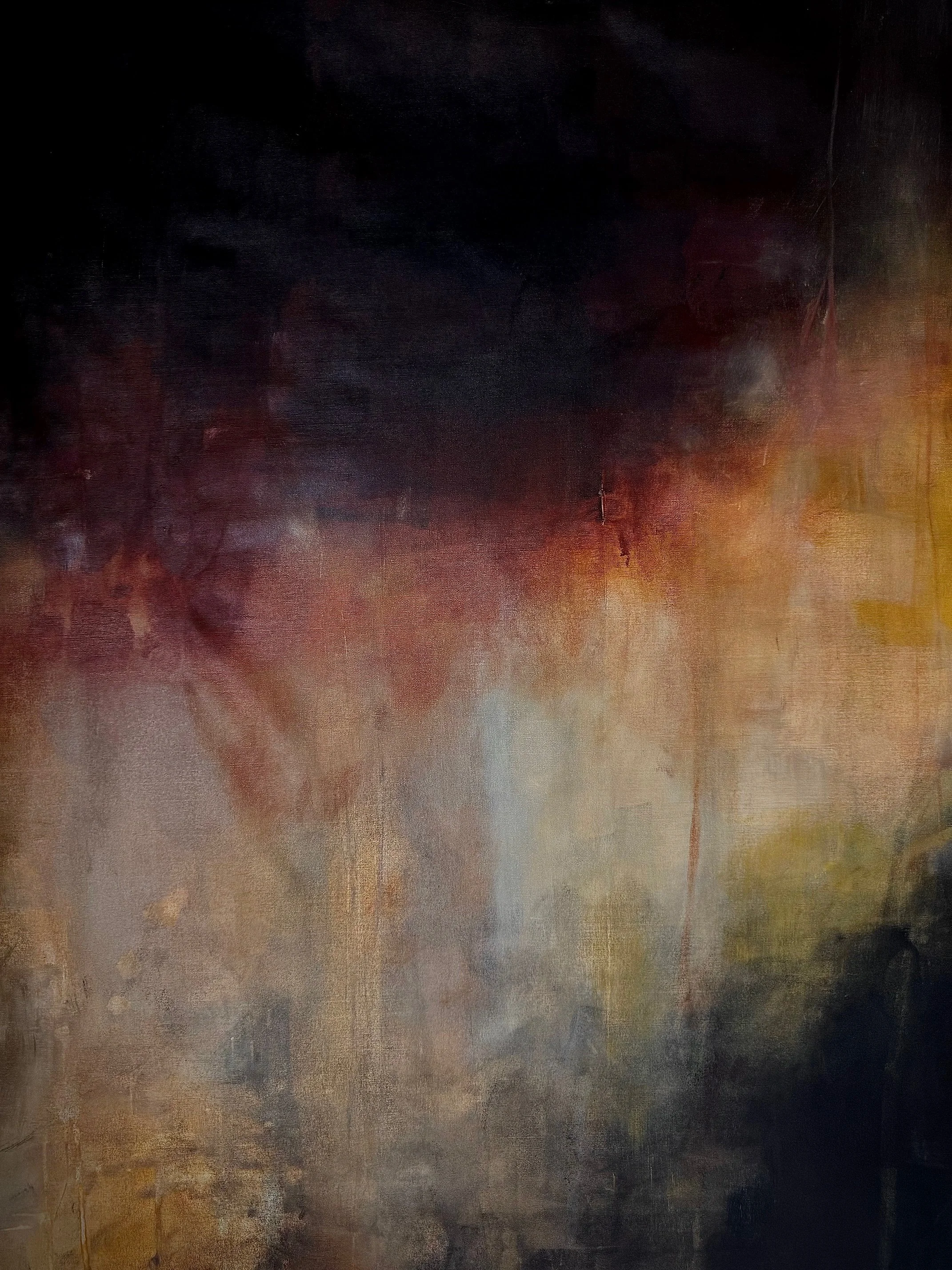 Quantum is an acrylic painting by artist Jennifer Janesko