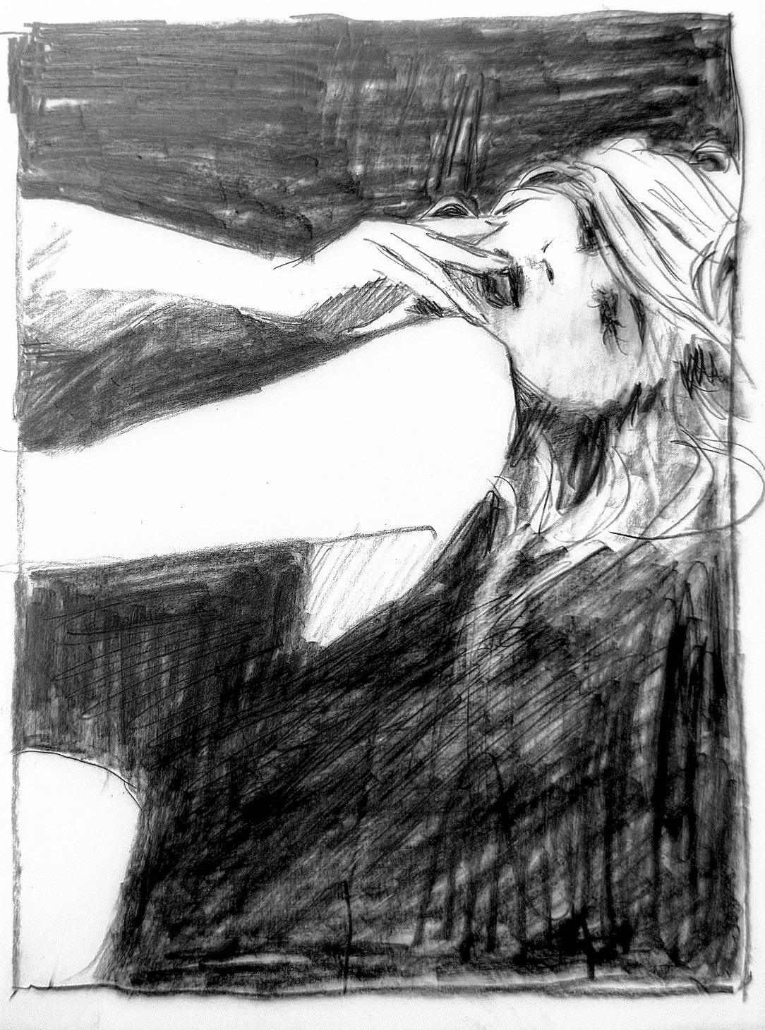 original drawing pen on vellum paper by kc artist Janesko