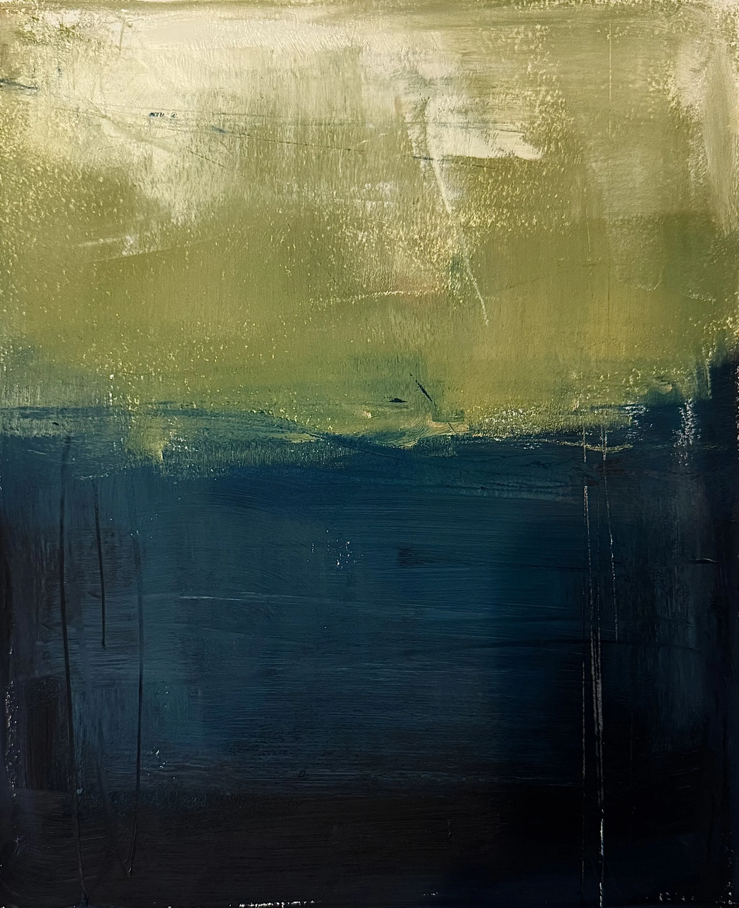 "Slipstream" original oil painting by artist Janesko