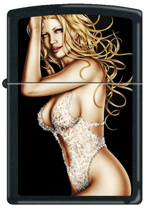 "Glow' is a limited series of Zippo lighters featuring the art of Janesko.