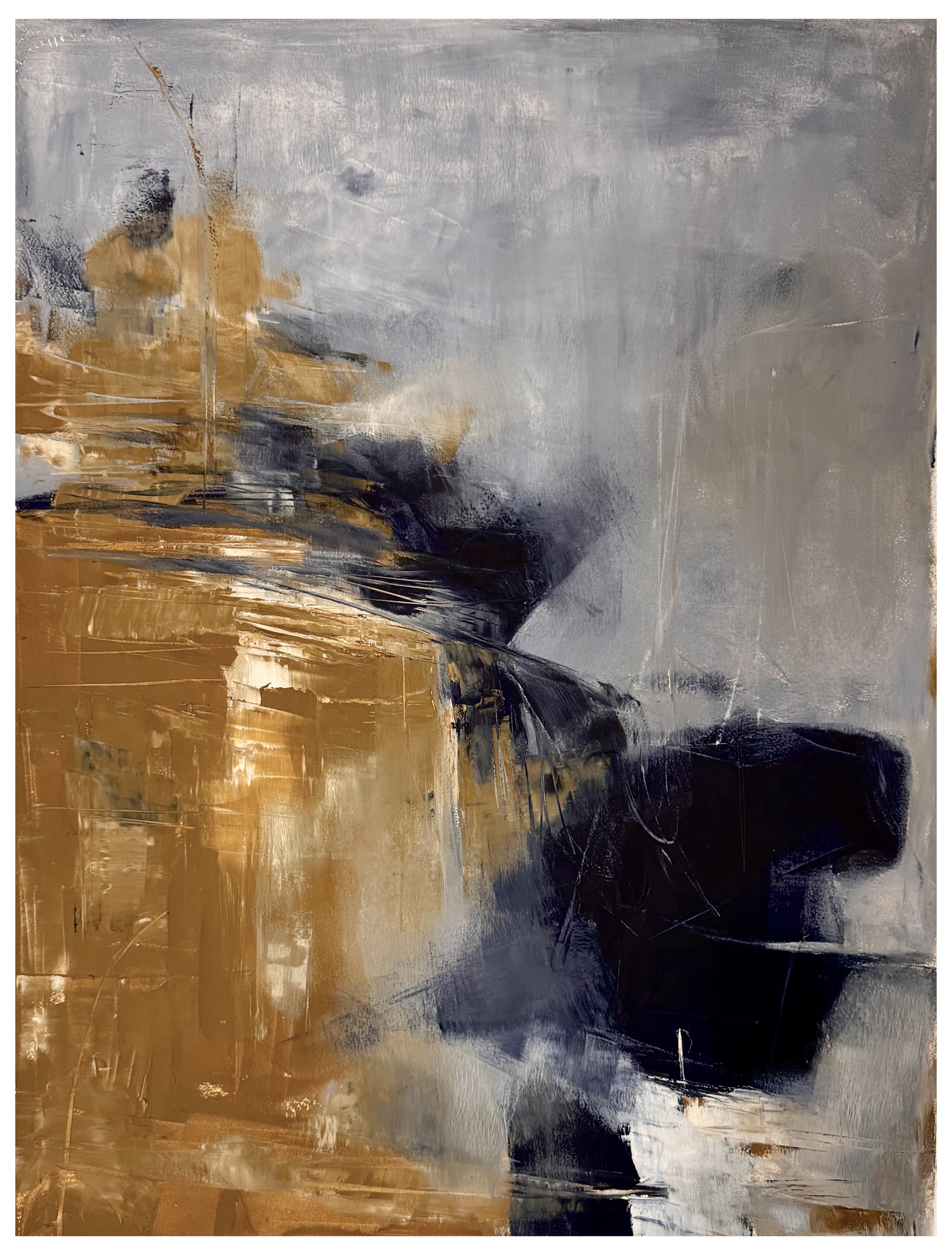 "Between The Pages" original oil painting by artist Janesko.