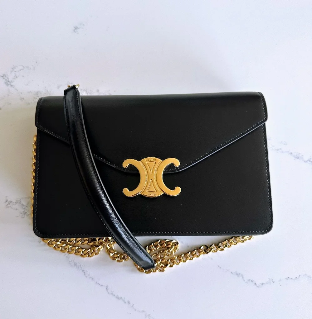 Celine Wallet on Chain Margo — Fashionluxdesigner