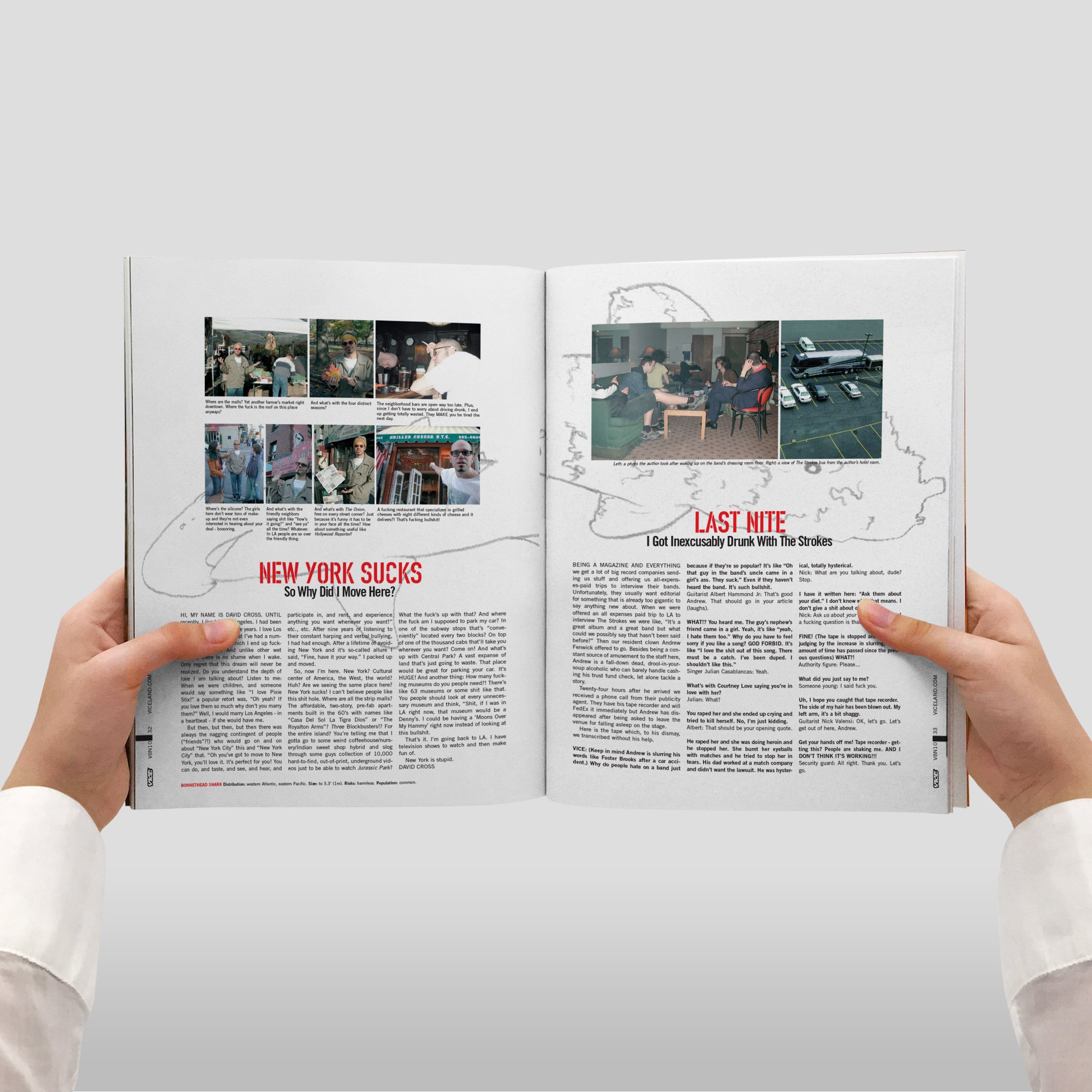 VICE Magazine, Vol. 8 No. 10, The Shark Issue, Dec. 2001 / Jan. 2002