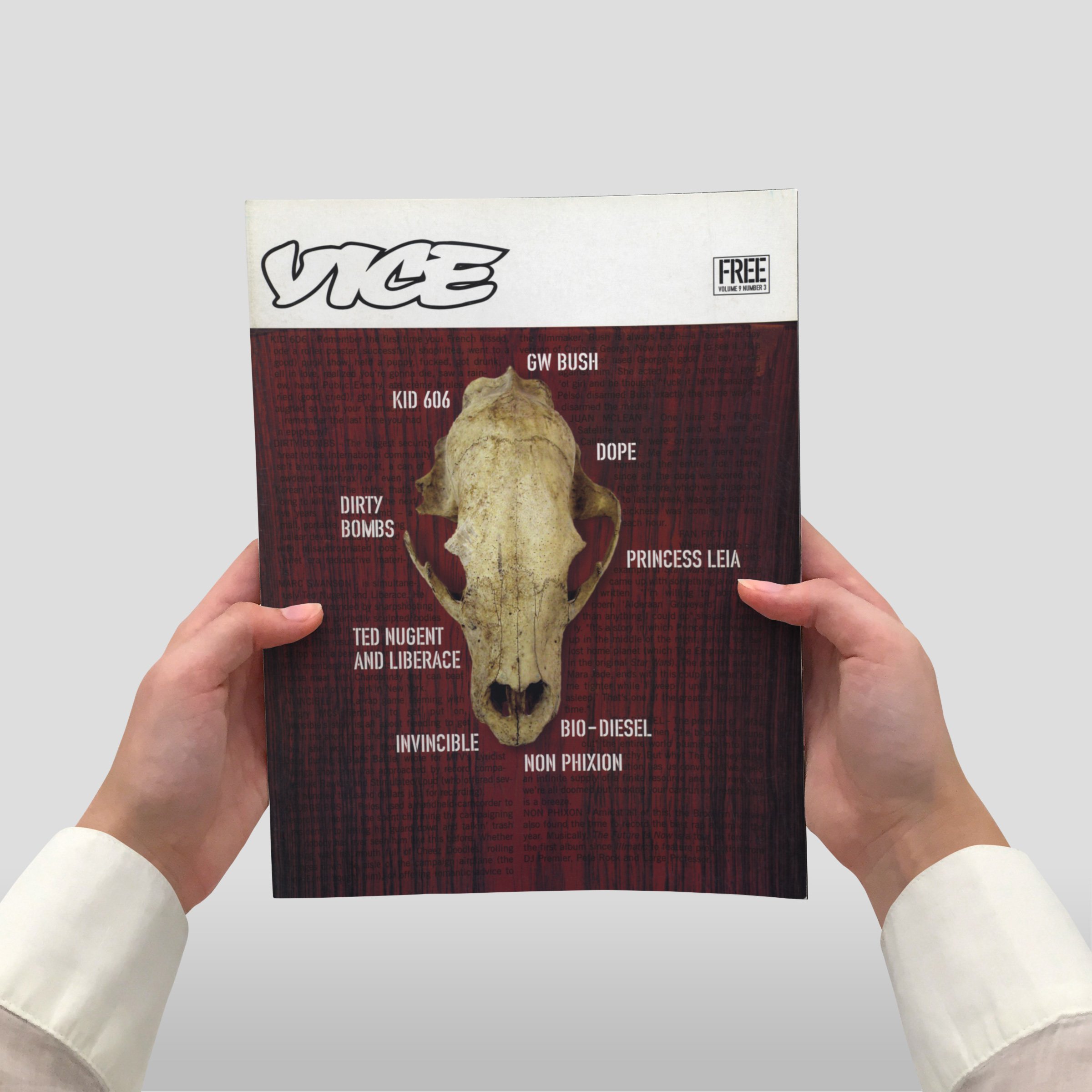 VICE Magazine, Vol. 9 No. 3, The Story-Telling Issue, April 2002