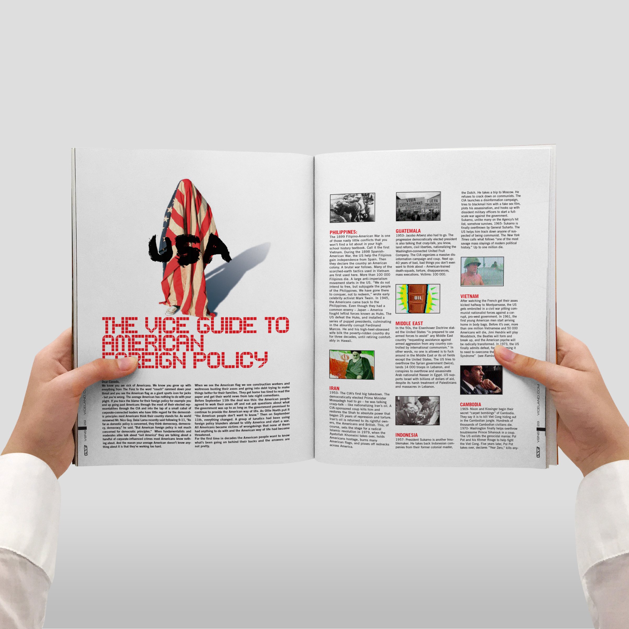 VICE Magazine, Vol. 8 No. 9, The War Issue, November 2001