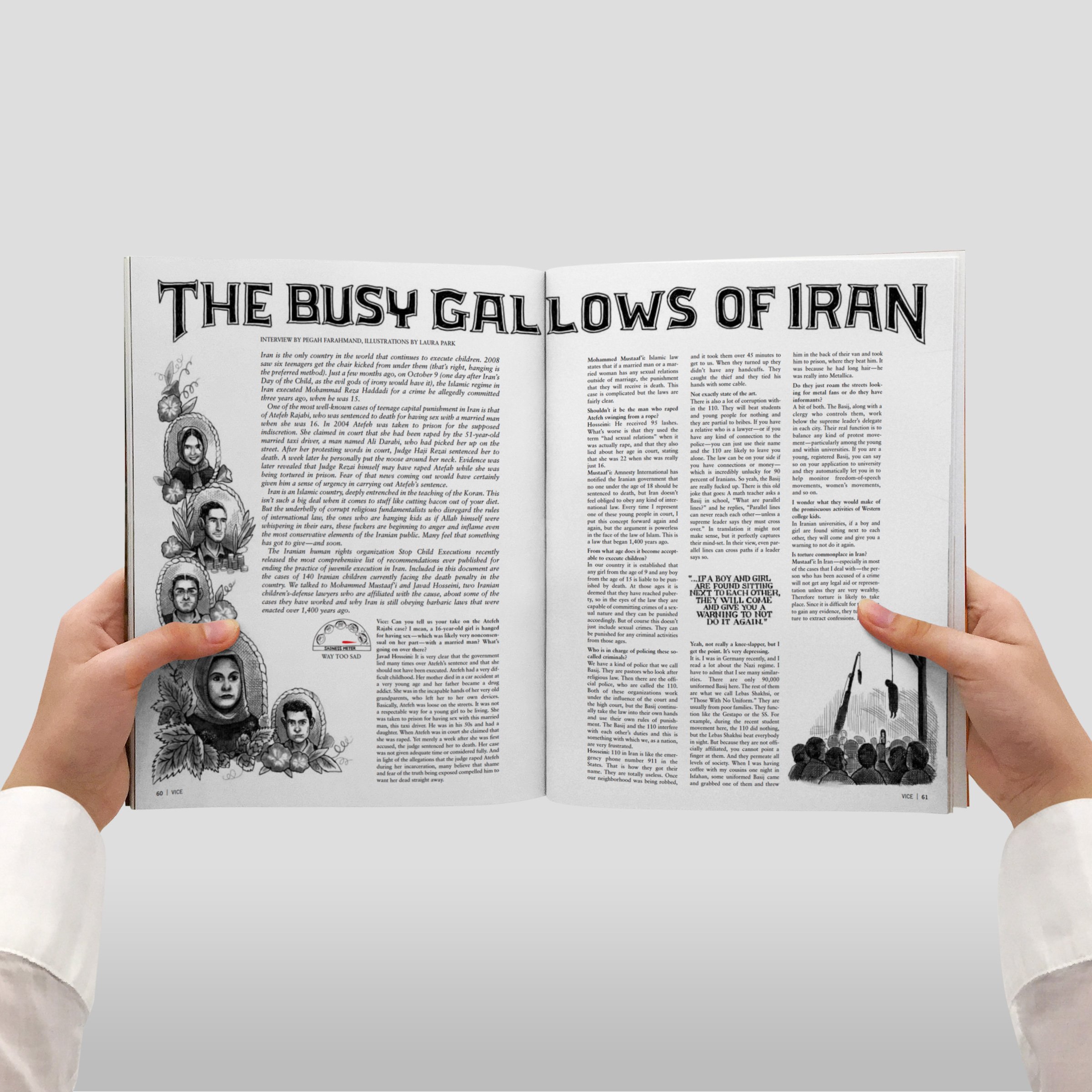 VICE Magazine, Vol. 16 No. 1, The Universal Sadness Issue, January 2009