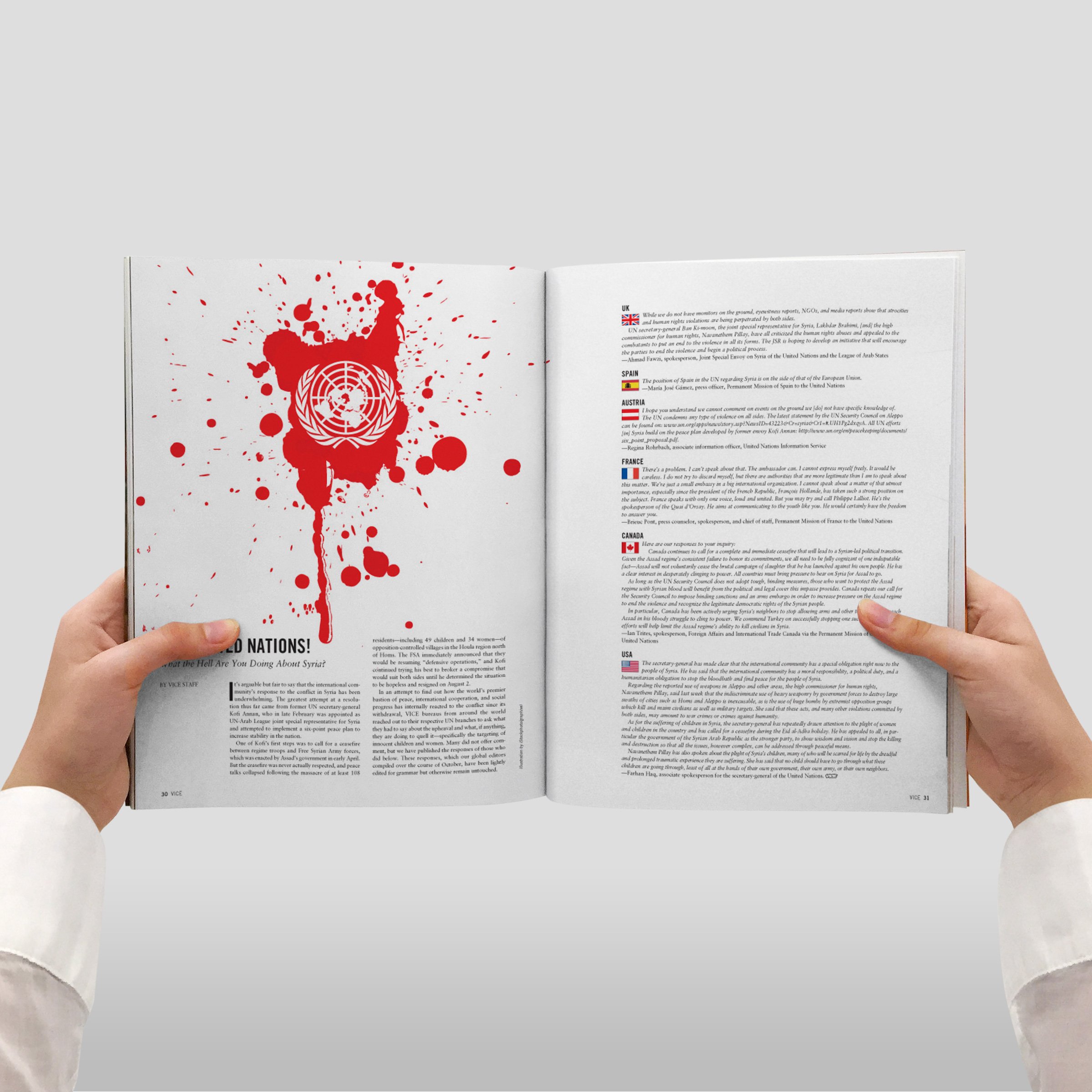 VICE Magazine, Vol. 19 No. 11, The Syria Issue, November 2012
