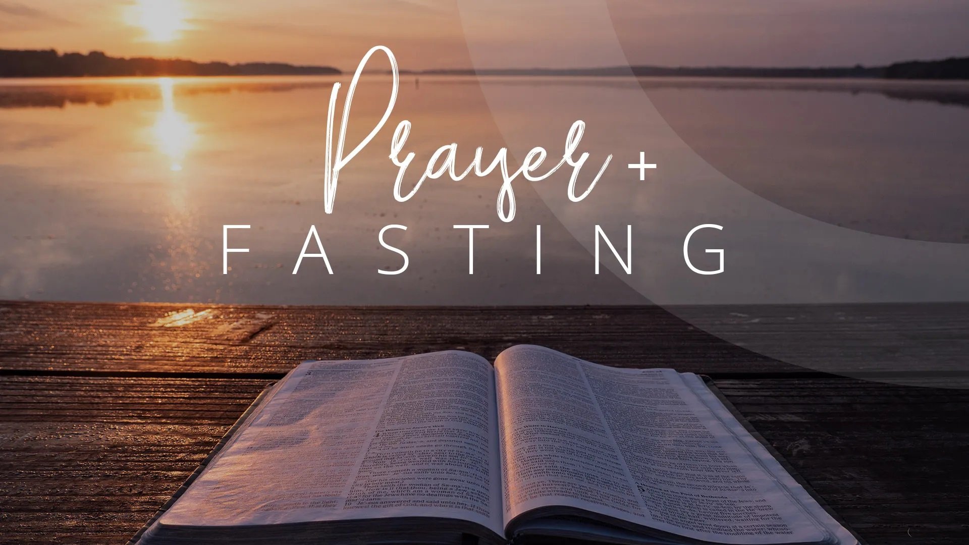 FASTING &amp; PRAYER