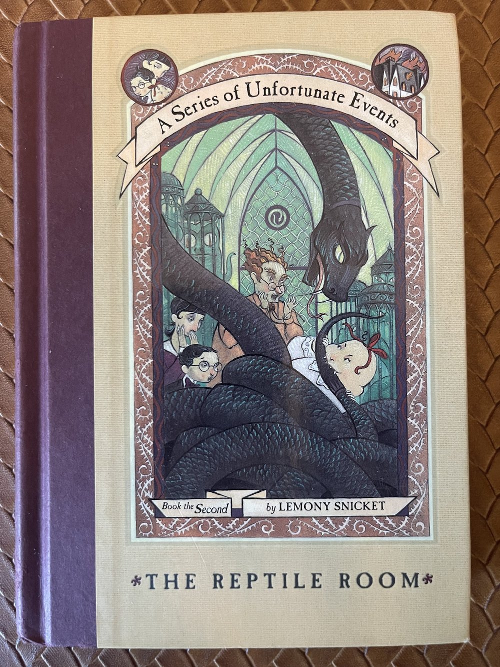 Libro 'A Series Of Unfortunate Events: The Reptile Room' Di Lemony Snicket - Volume 2, Avventura Per Ragazzi
