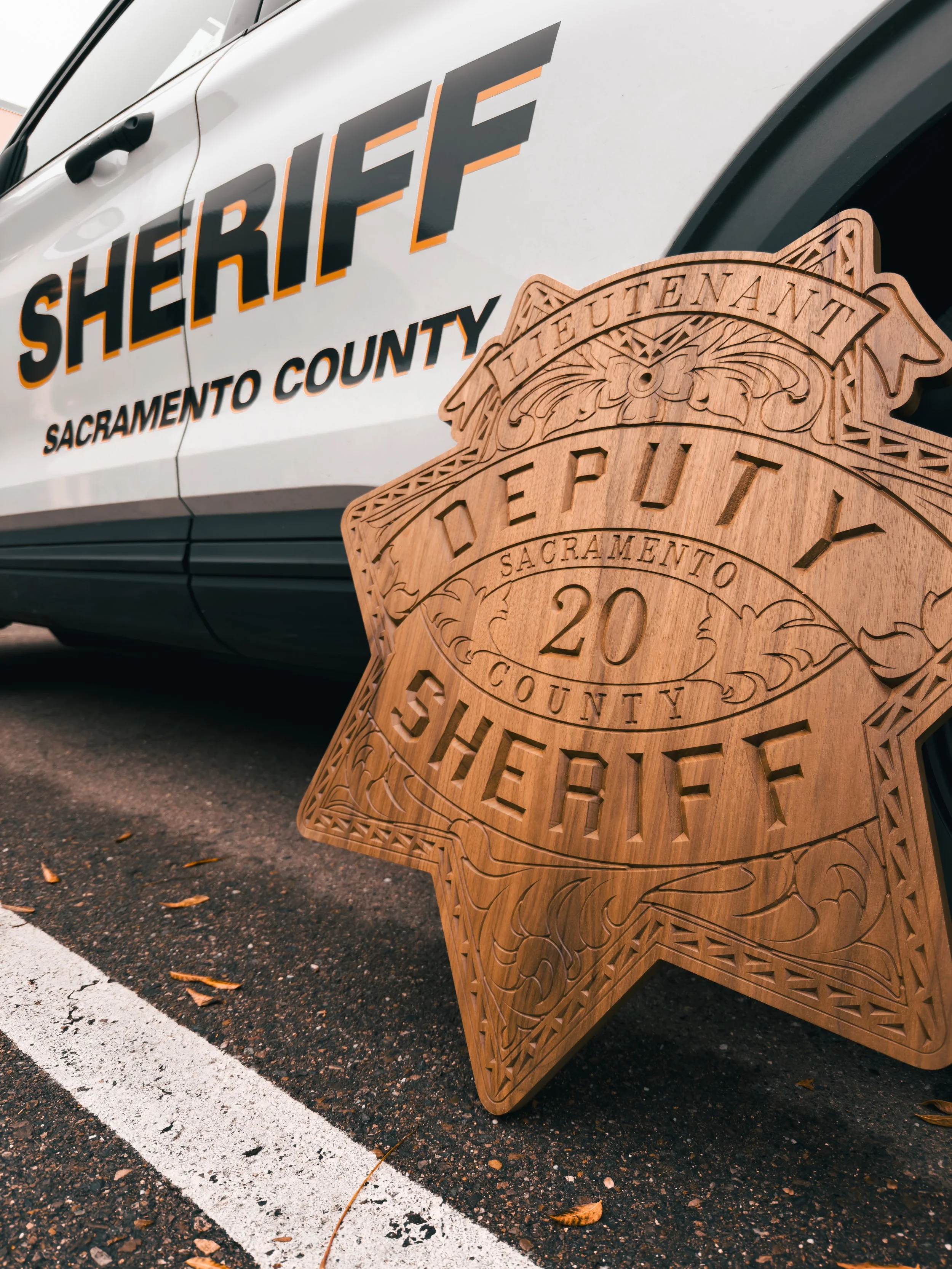 Large First Responder Badge