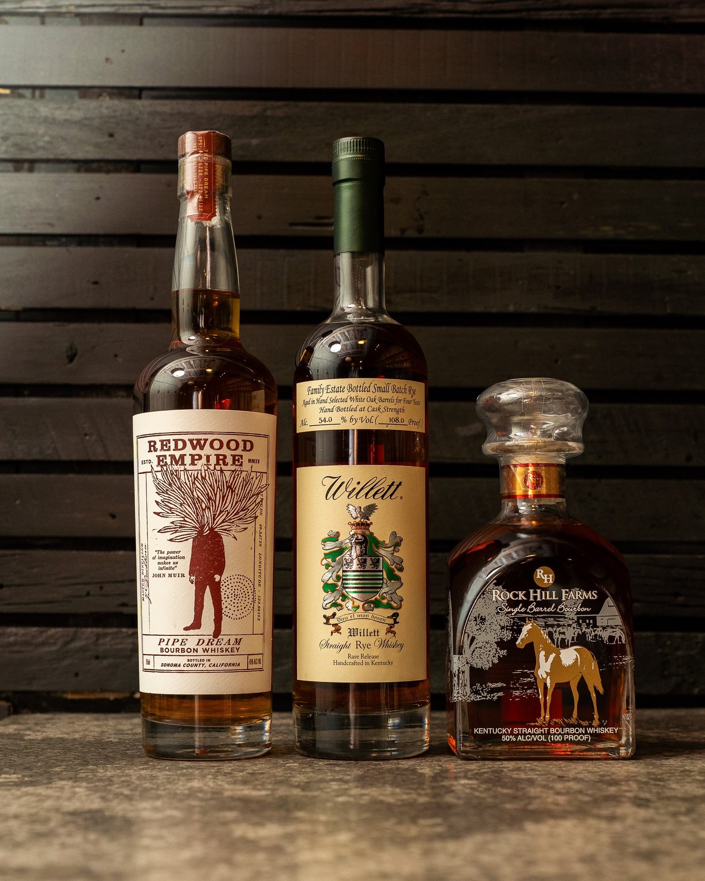 Looking for something to bring to your Thanksgiving festivities? Here are 3 bottle picks from our bartenders:

Pipe Dream Bourbon | Redwood Empire Whiskey
Single Barrel Bourbon | Rock Hill Farms
4-Year Rye Whiskey | Willett Family Estate

Our bottle 