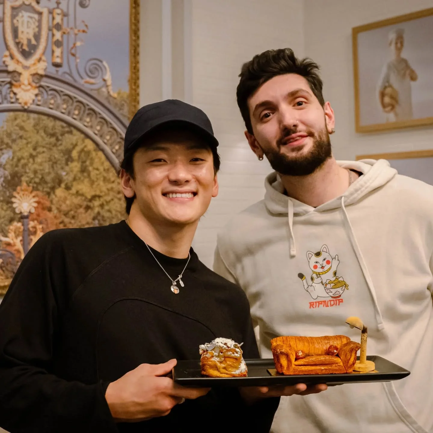 🏆Announcing this year's &quot;Most Creative&quot; Metro Vancouver Croissant Crawl croissant, the Mont Blanc Saint-Honor&eacute; Croissant!

Judge @philkwizard selected this year's winner created by @nasserb.saleh for @daango.yvr

🛋️Flaky, buttery l