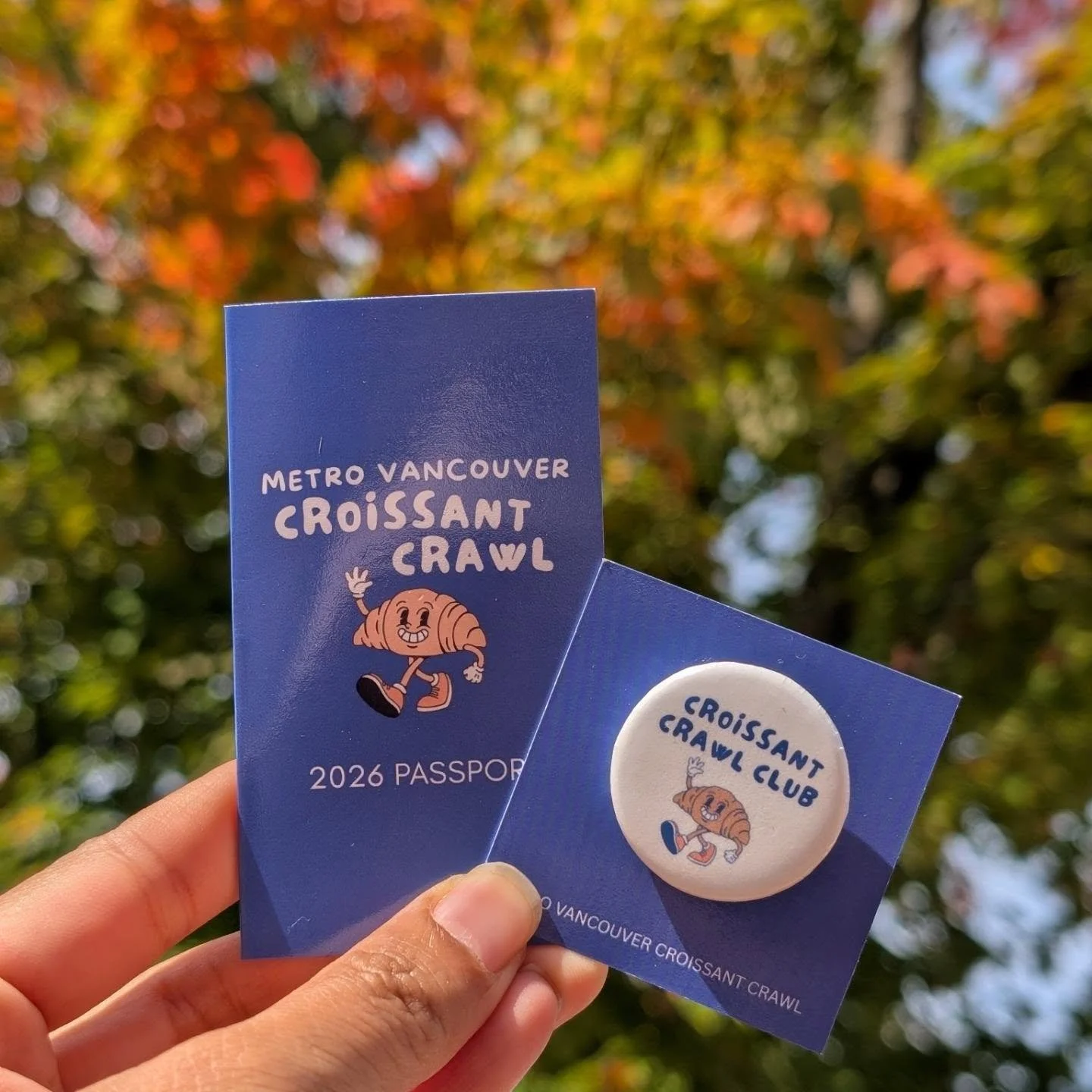 Join the Croissant Crawl Club! The first 300 event attendees to collect 4 stamps on their Croissant Passport can redeem for a limited Croissant Crawl pin at @wren.cafe while supplies last. Limited passport availability at vendors. Print at home versi