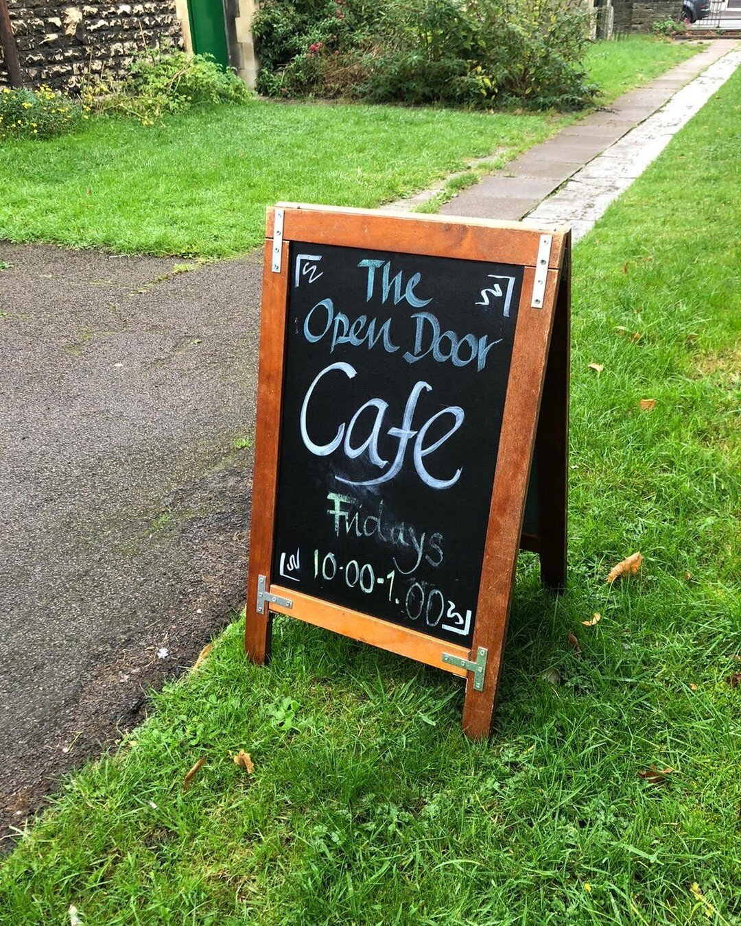 Our weekly Friday caf&eacute; is open to the public from 10:00 to 1:00! All of the proceeds go directly to Open Door! ☕

We hope to see you there soon! 🚪✅