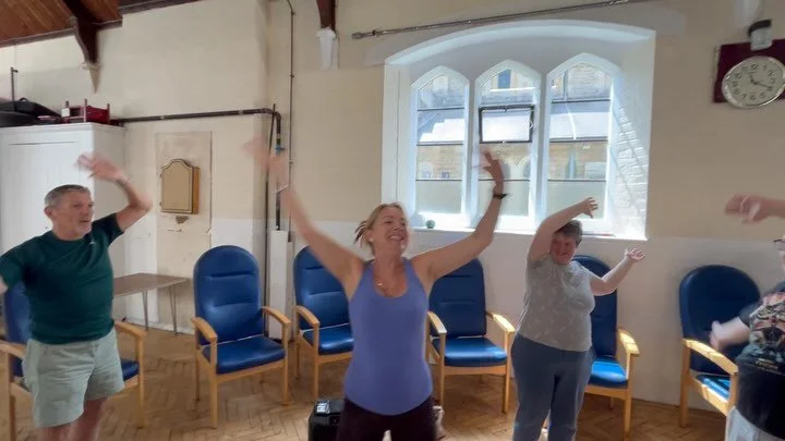 Another fun exercise session with Lyn! 💪

#opendoor #opendoorswindon #swindon #swindoncharity #charity #learningdisability #exercise