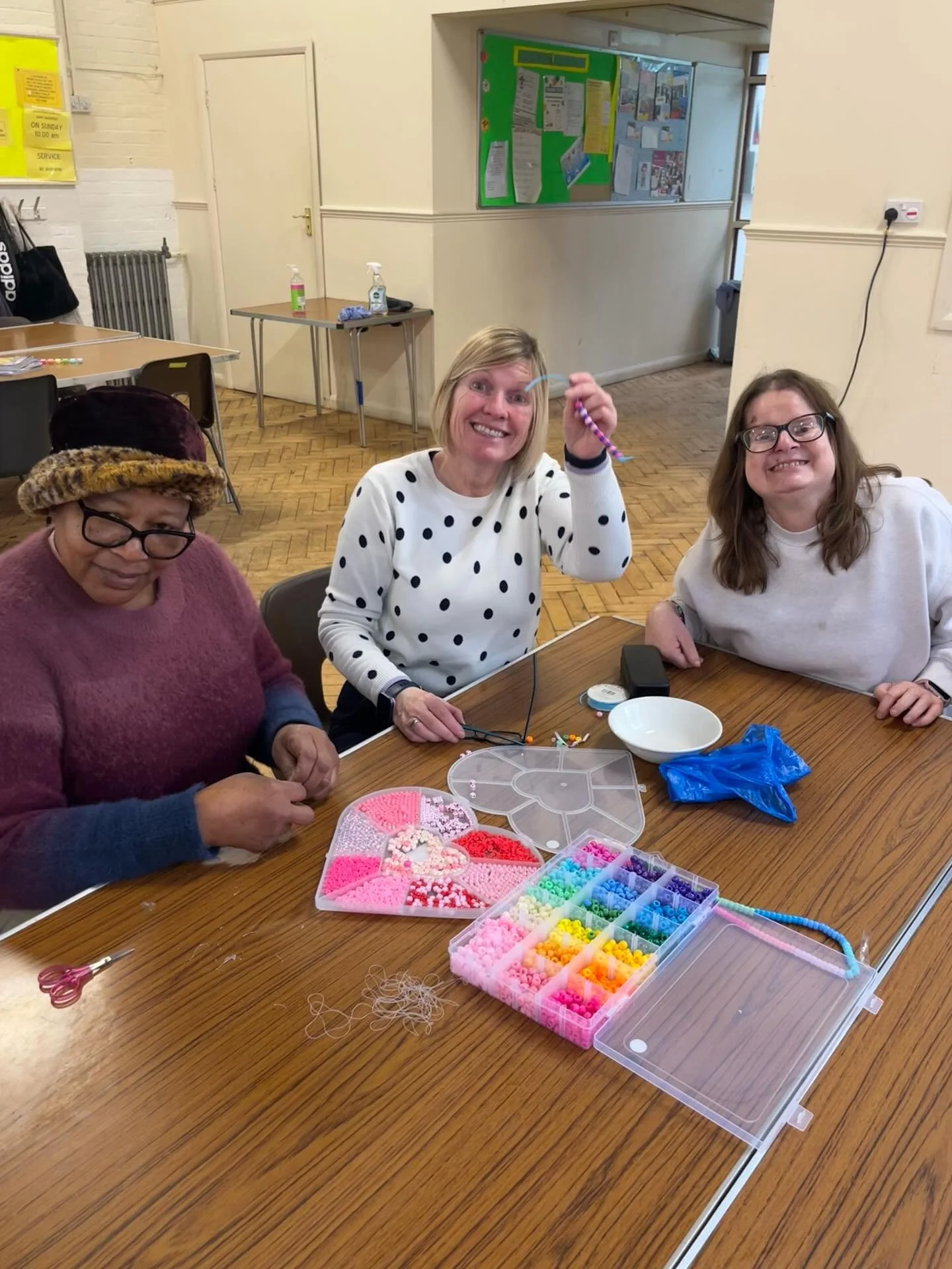 Making bracelets today! 💎🥶

#opendoor #opendoorswindon #swindon #swindoncharity #charity