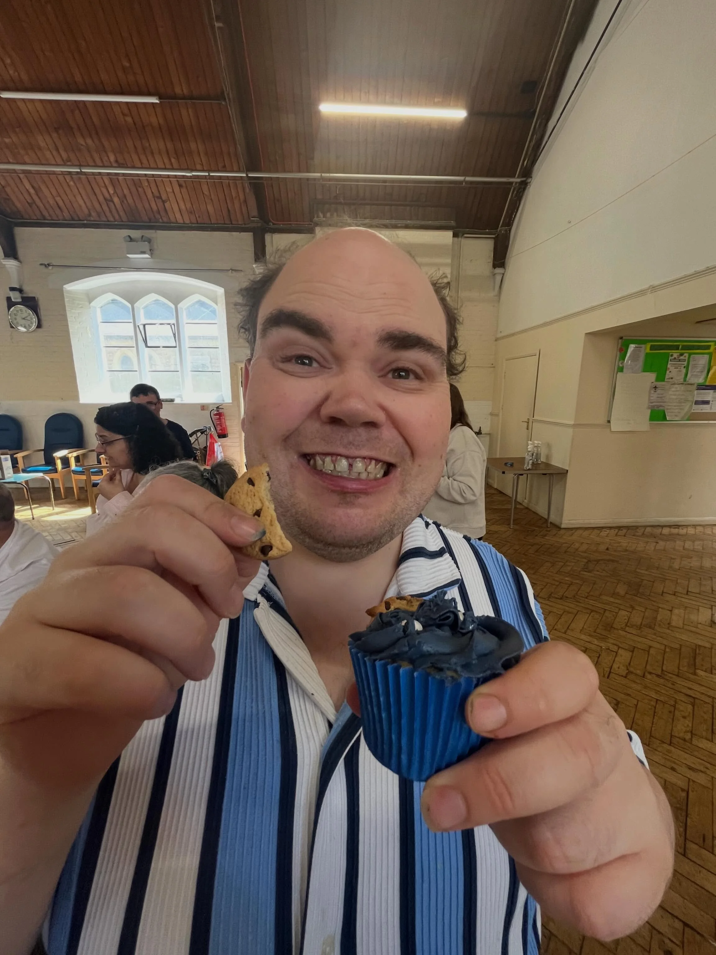 Cookie Monster cupcakes! 🍪🧁 

#opendoor #opendoorswindon #swindon #swindoncharity #charity