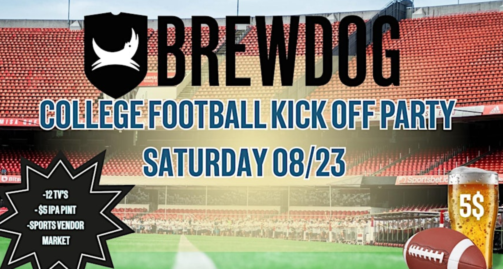 College Football Kickoff Party