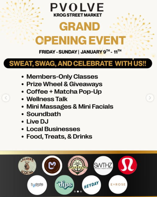 Pvolve's Grand Opening Weekend