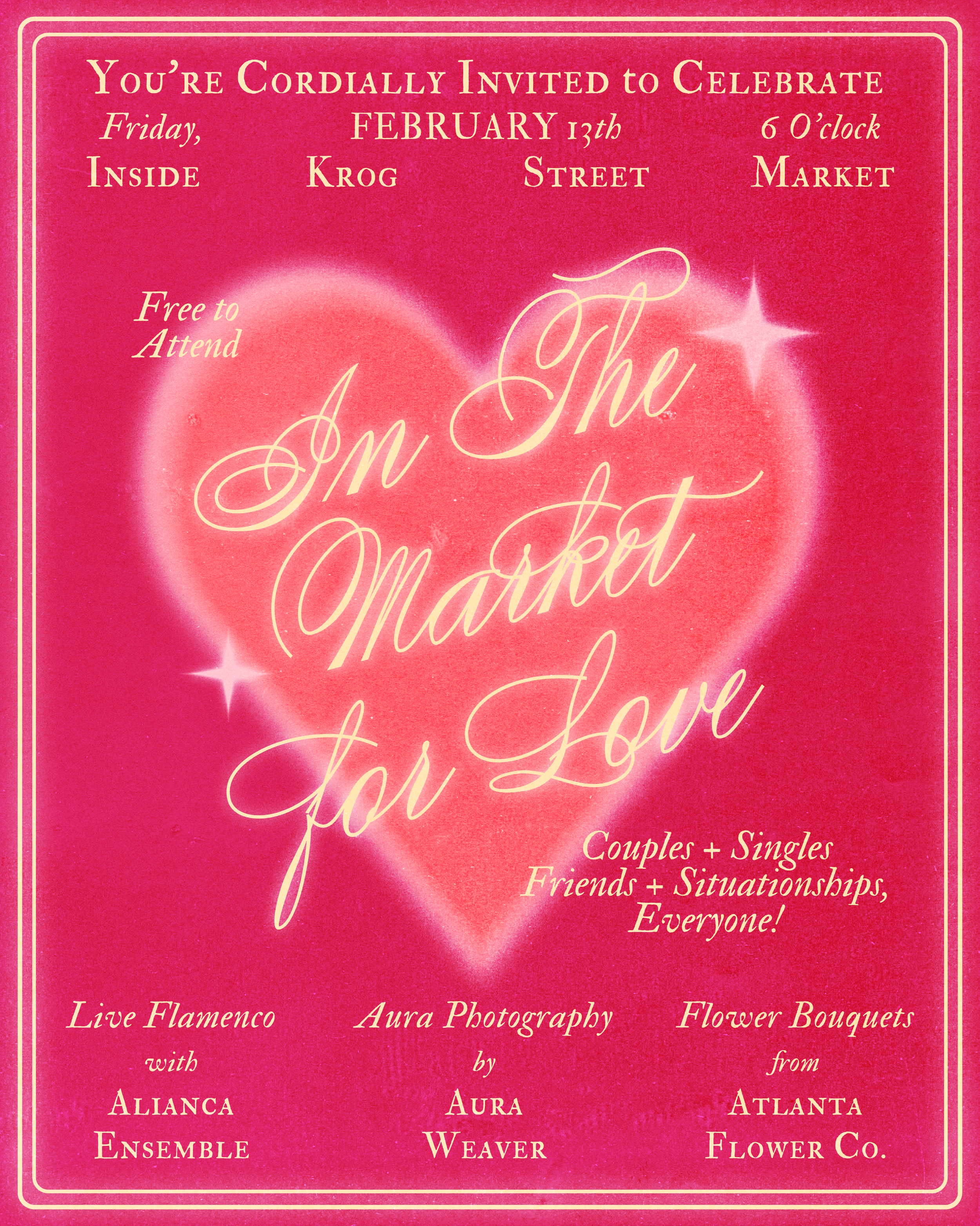 In the Market for Love: A Krog Valentine's Event