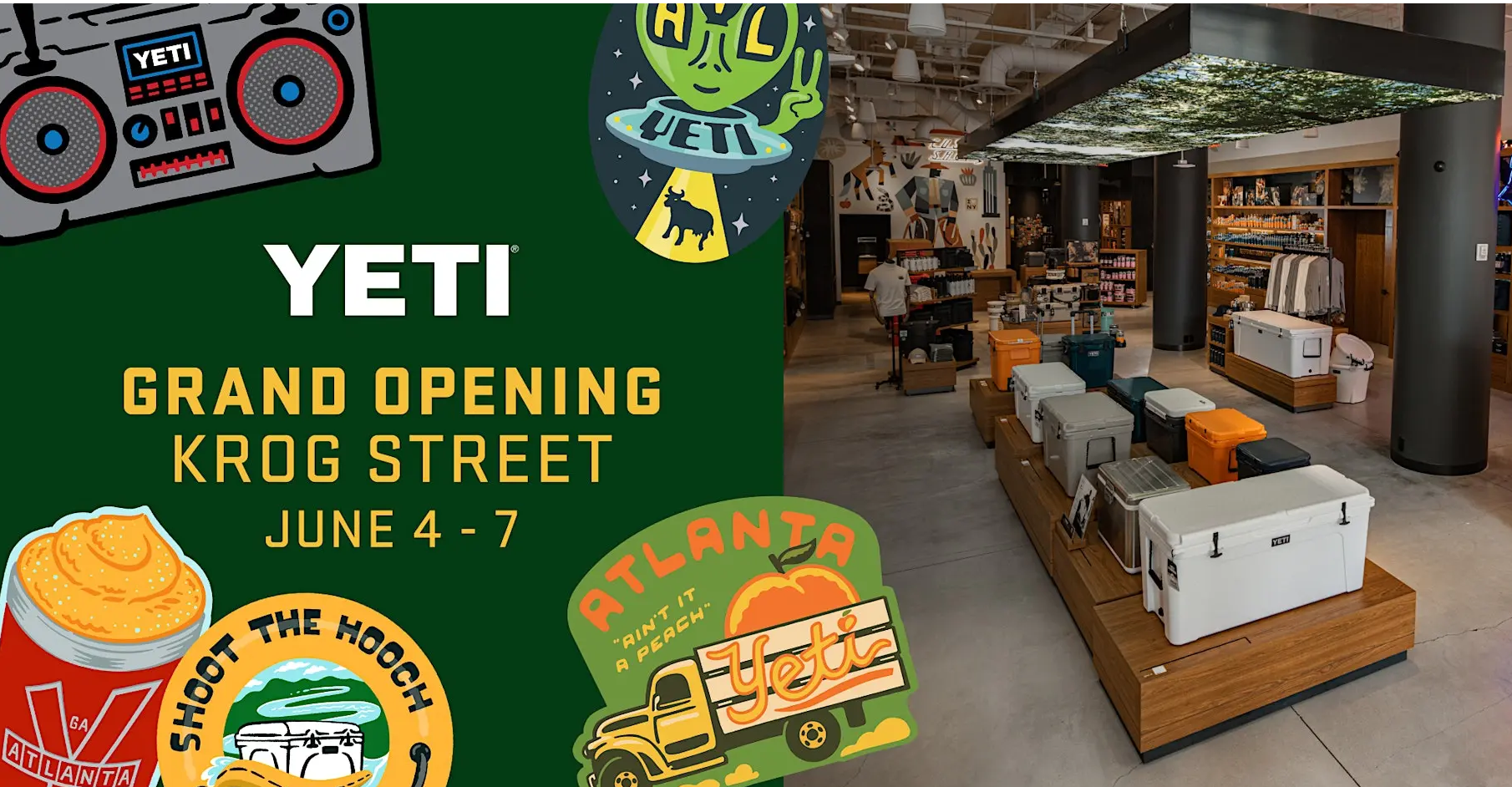 YETI Atlanta: Grand Opening Weekend