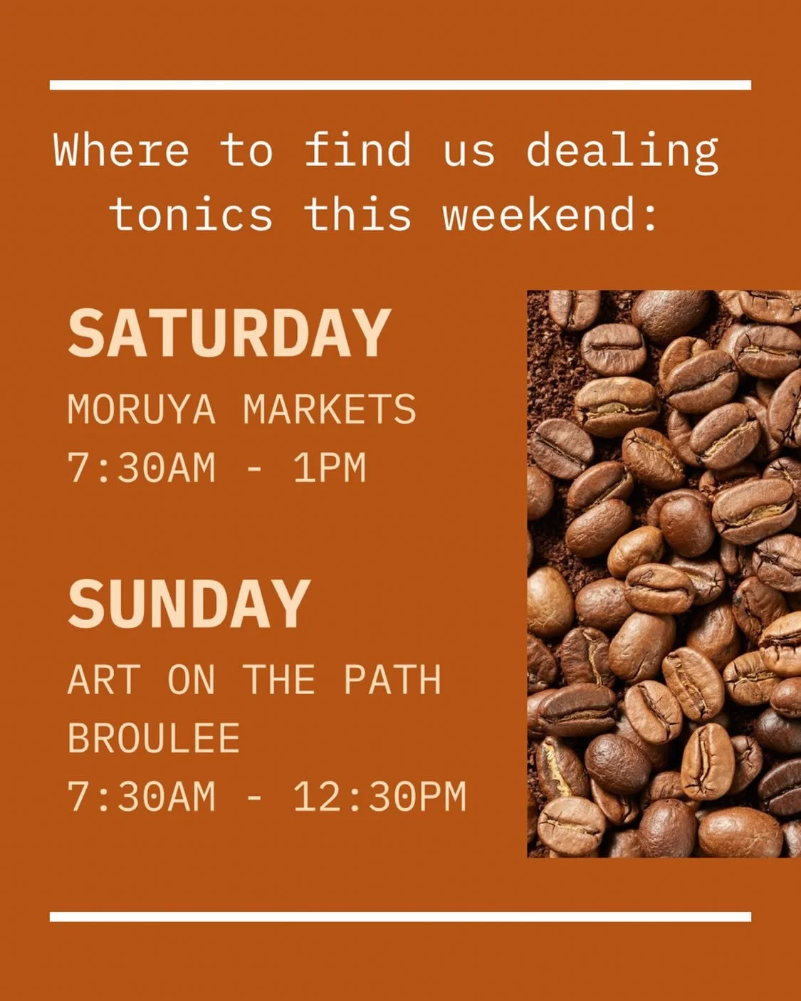 This weekend you&rsquo;ll find us at the Moruya Country Markets on Saturday. Then on Sunday we&rsquo;ll be @eurobodallacouncil Art On The Path in Broulee - a fantastic annual market showcasing local sustainable artists and creators.

Come on down and