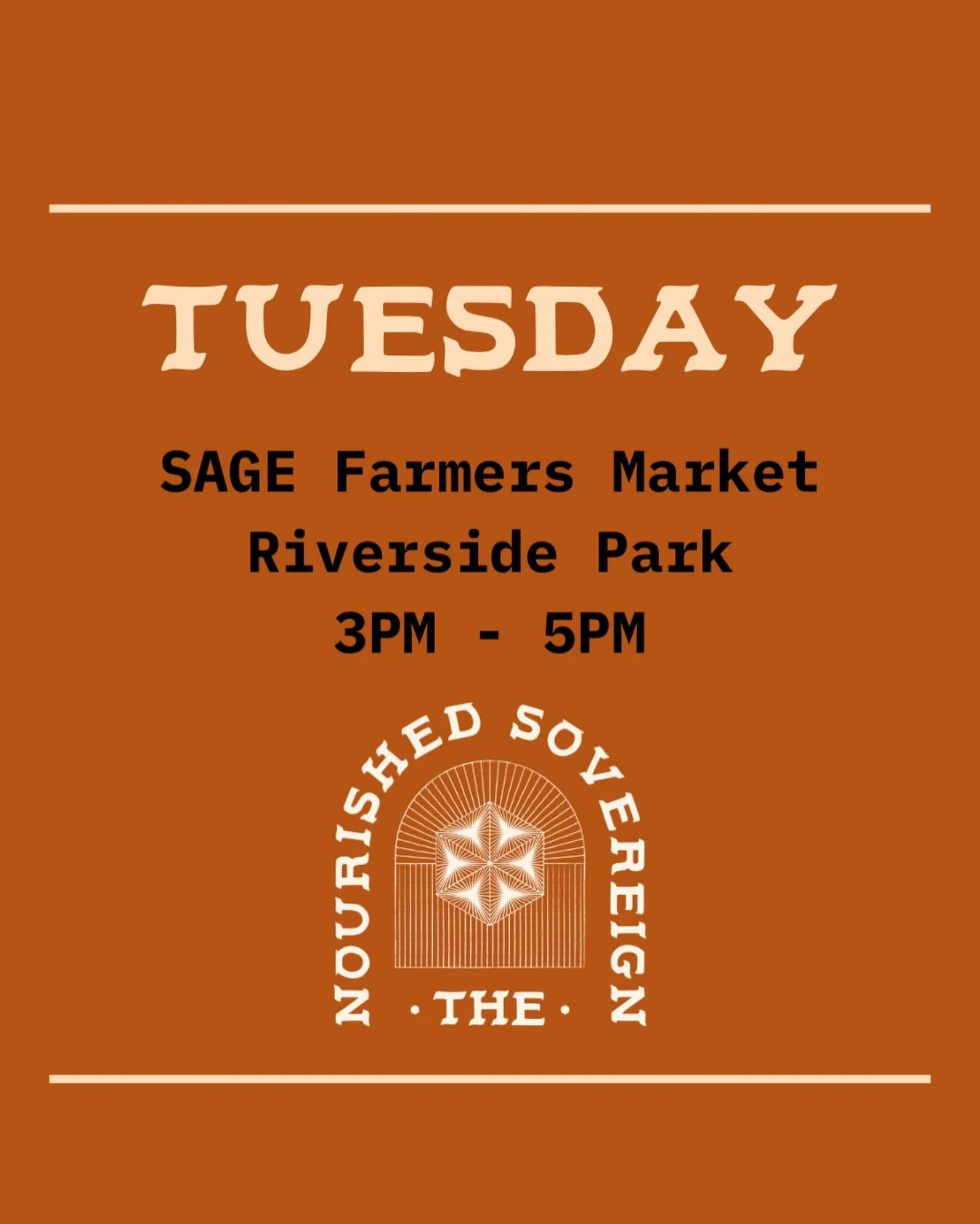 EVERY TUESDAY @sagemoruya 

Why do we think it is important to support the farmers markets in our region?

Well when we think about this a little deeper, who is it that we really want to support?

Do we want to support the people in our community who