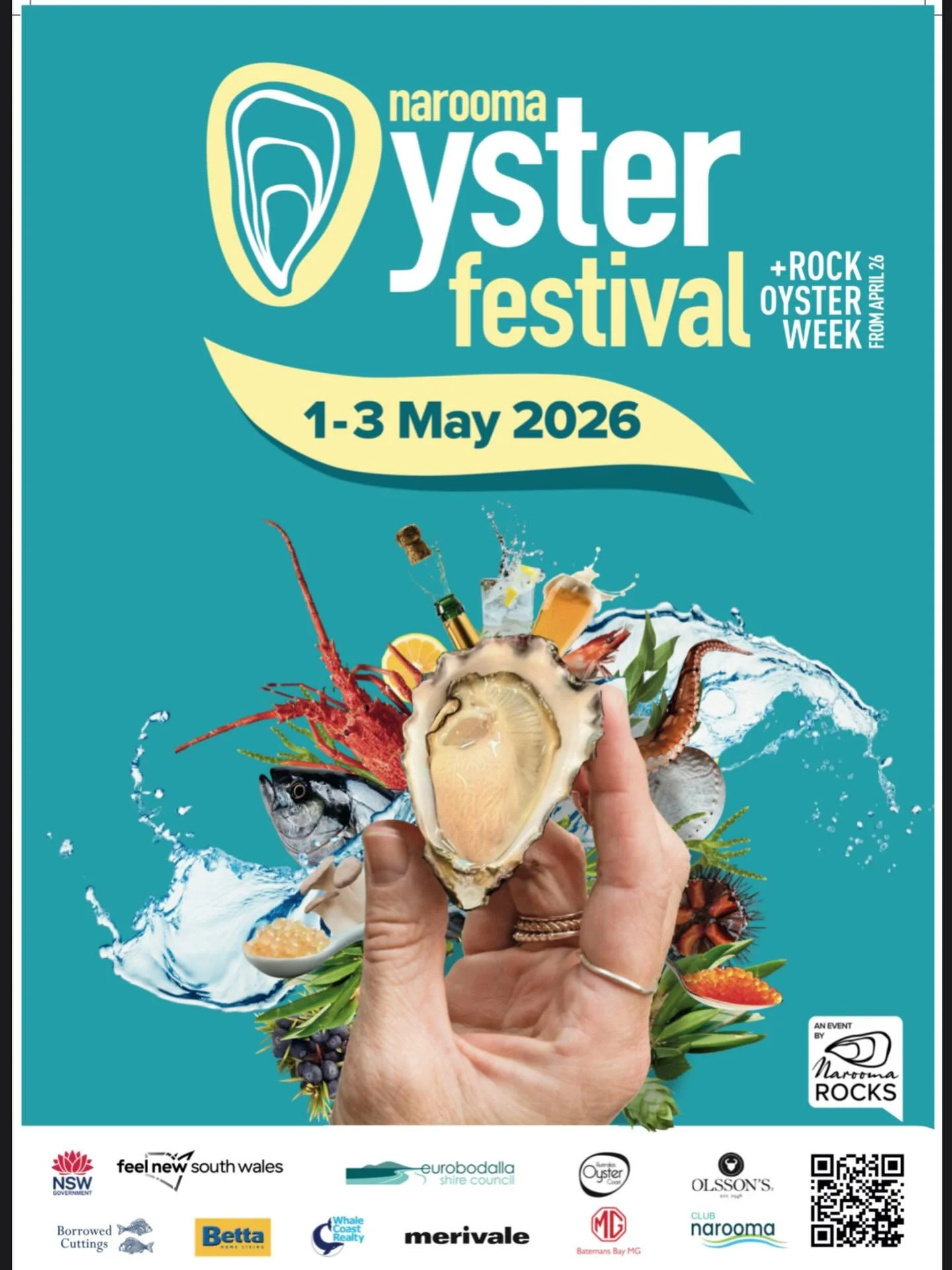 OYSTER TIME

We&rsquo;re excited to head back down to Narooma this weekend for the @naroomaoysterfest ! 

We&rsquo;ll have all your favourite drinks frothing and flowing, showcasing the best of the South Coast and ancient tonics from around the world