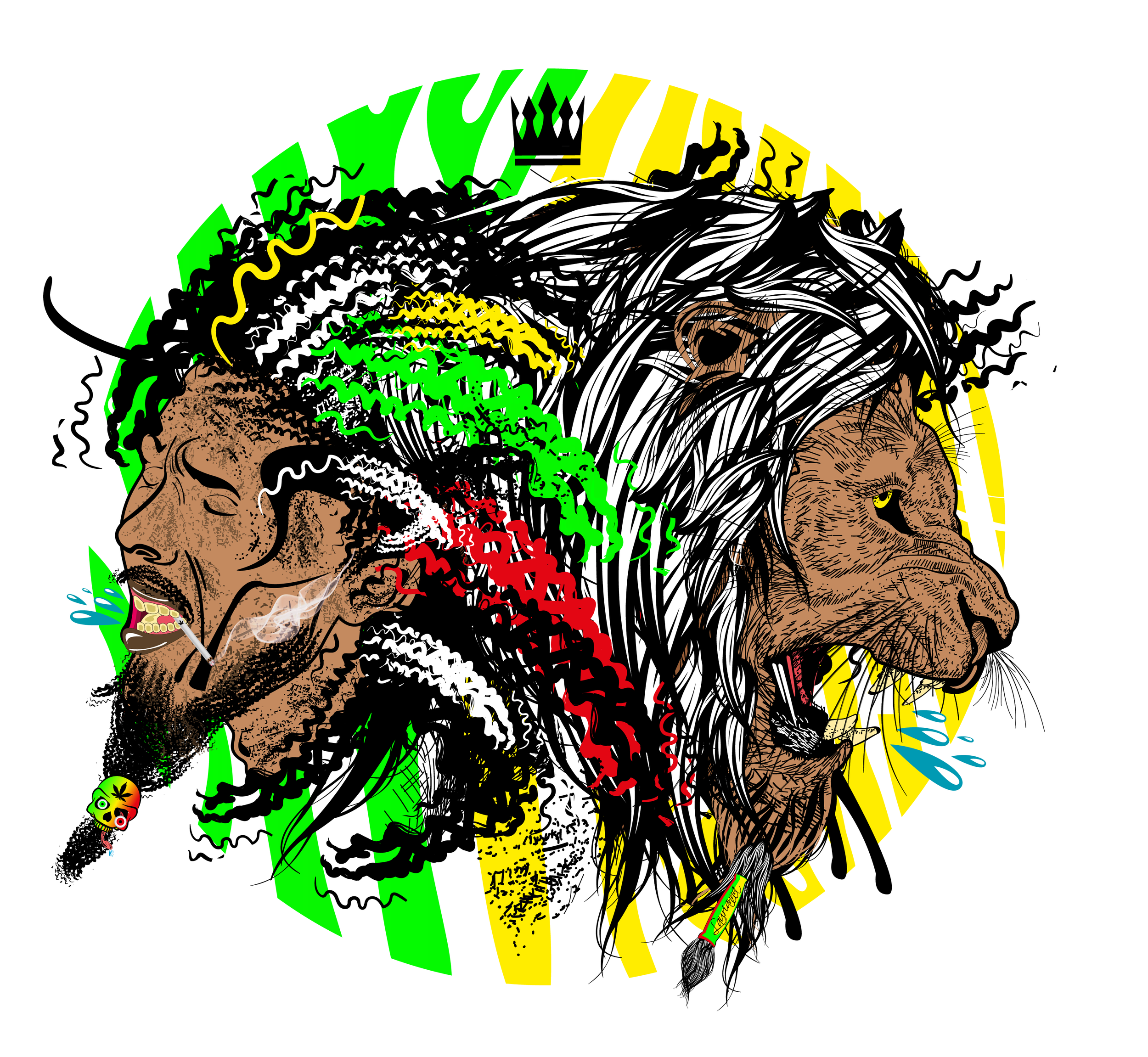 Bob Marley with lion.png