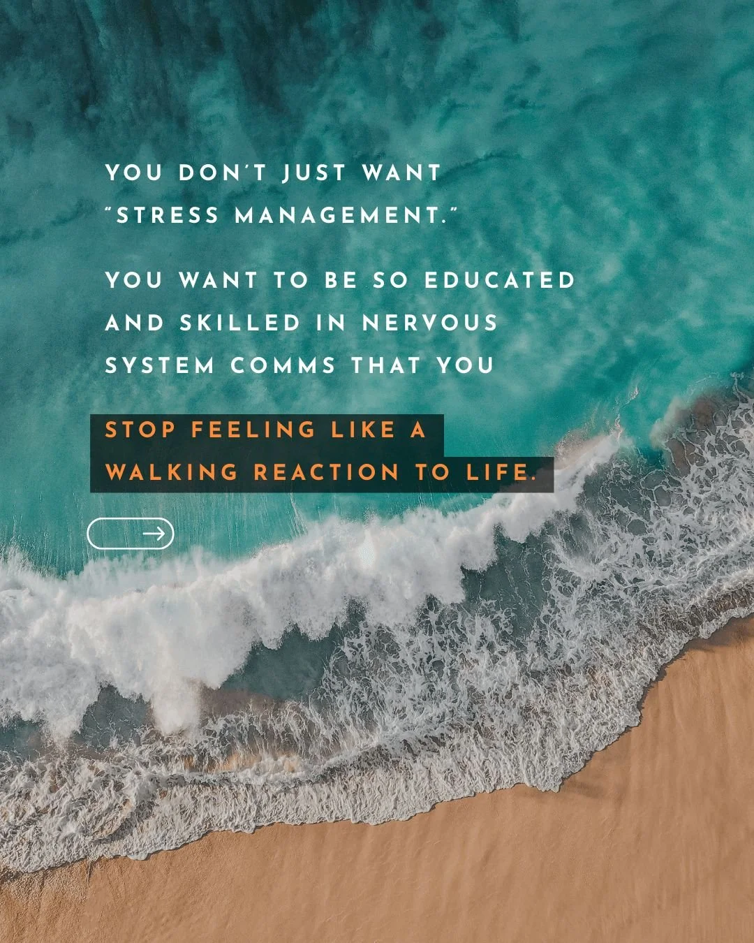 You were never taught this...

What&rsquo;s exhausting isn&rsquo;t the stress itself...
It&rsquo;s not knowing why it keeps showing up.
It&rsquo;s not knowing what to do when it does.
It&rsquo;s thinking: &ldquo;Why do I get so triggered by this agai
