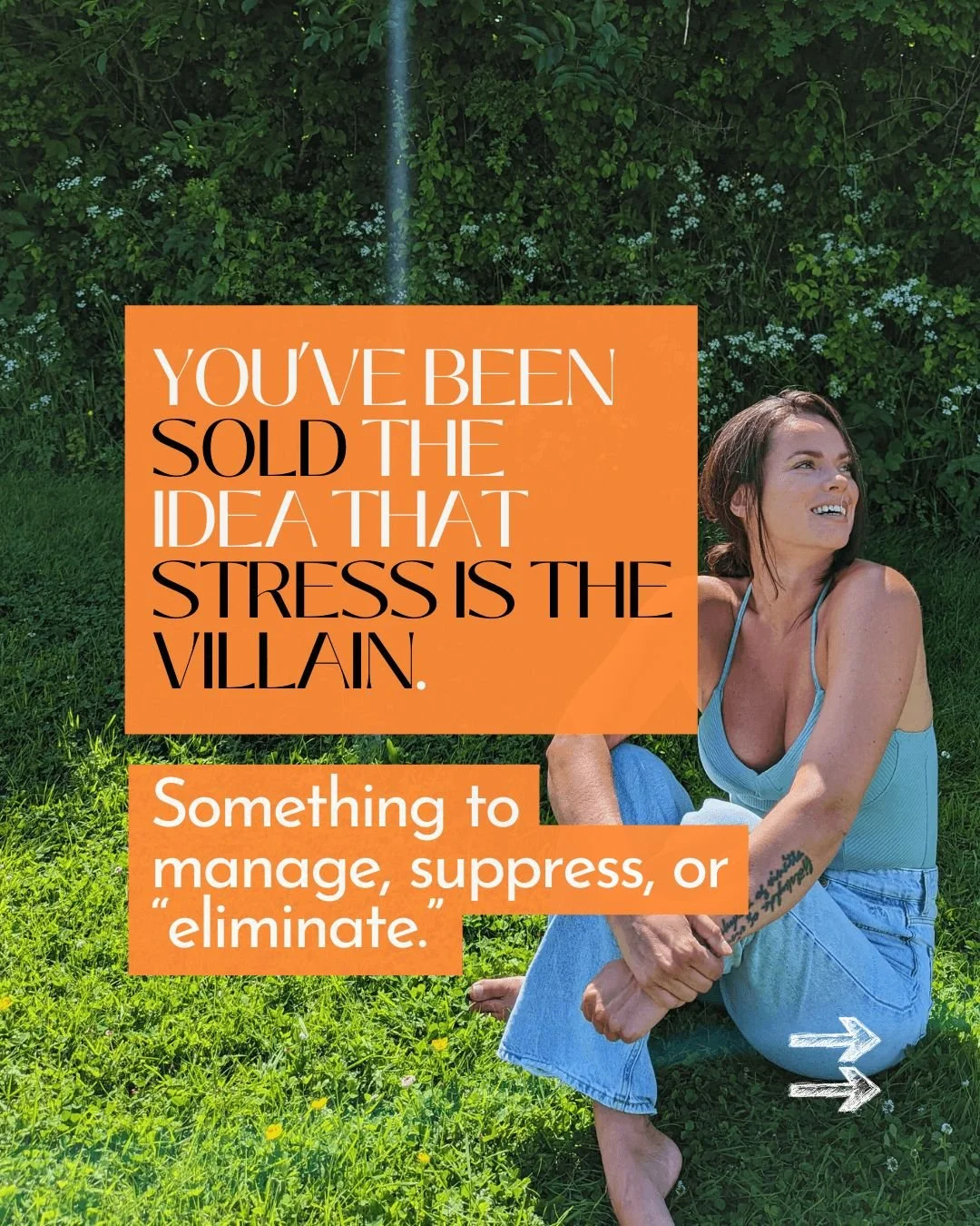 Stress isn&rsquo;t the enemy.

The real problem is not fully understanding it and misreading the signals your body is sending.

When you know how it works and how  to interpret those signals, you stop fighting yourself and start working with your bod