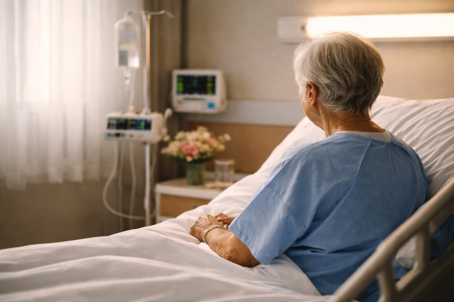 Is it okay to hide a camera to remotely monitor your elderly parents while they're in the hospital?&nbsp;