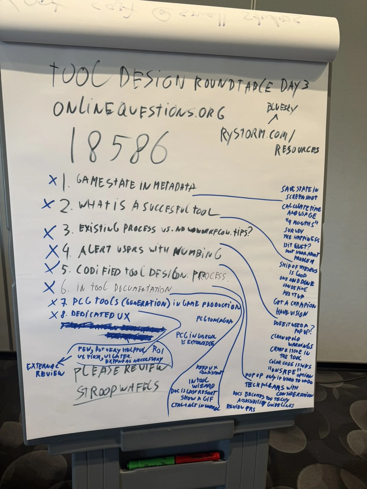 Notes of the Tool Design Roundtables at GDC 2026